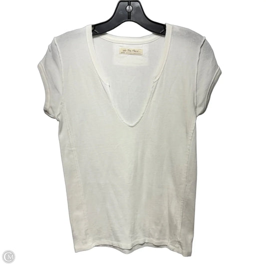 Top Short Sleeve Basic By We The Free In Cream, Size: M