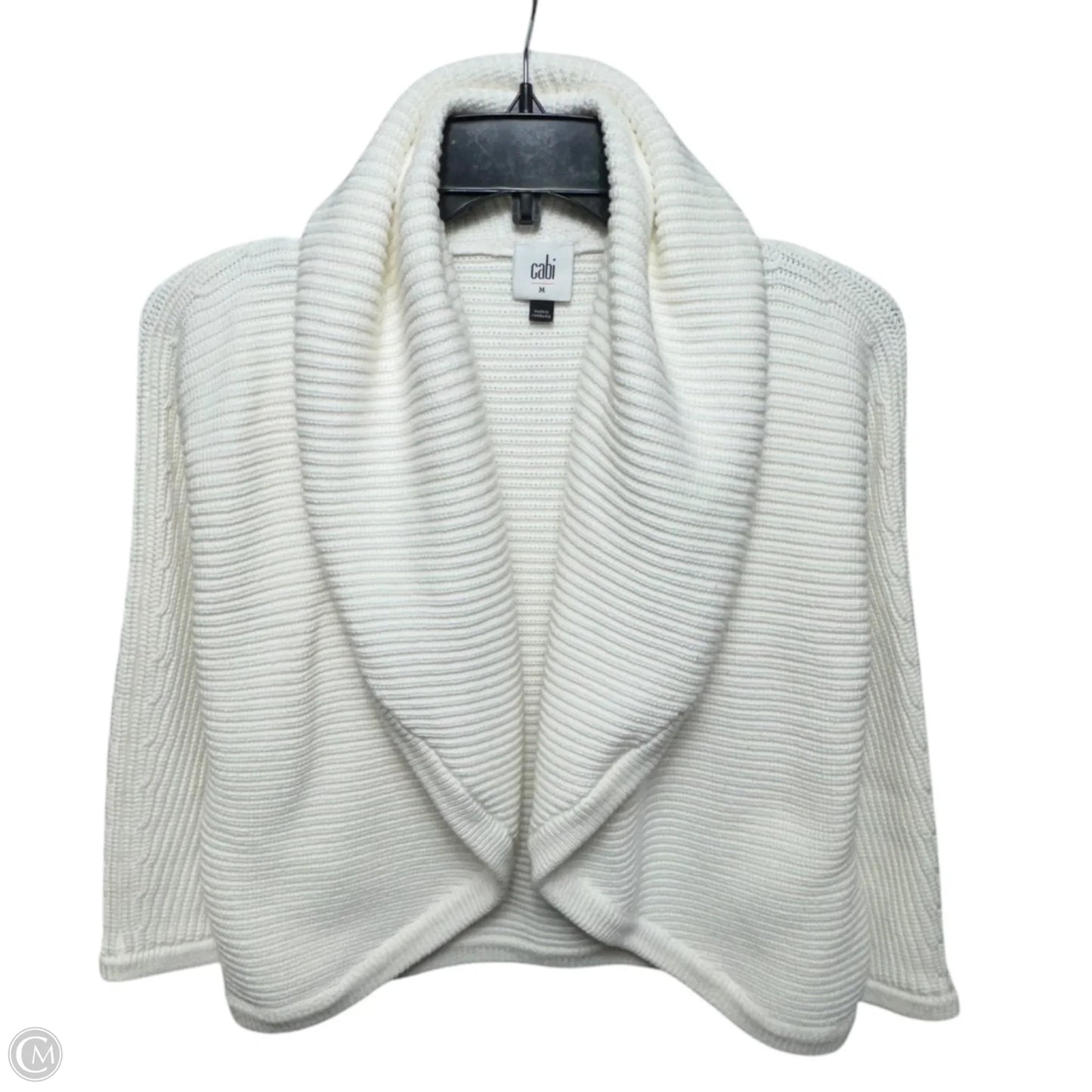Sweater By Cabi In White, Size: M