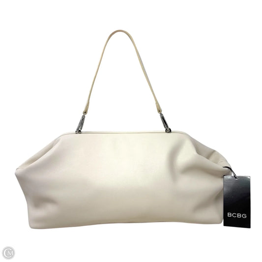 Convertible Faux Leather Handbag By Bcbg, Size: Medium