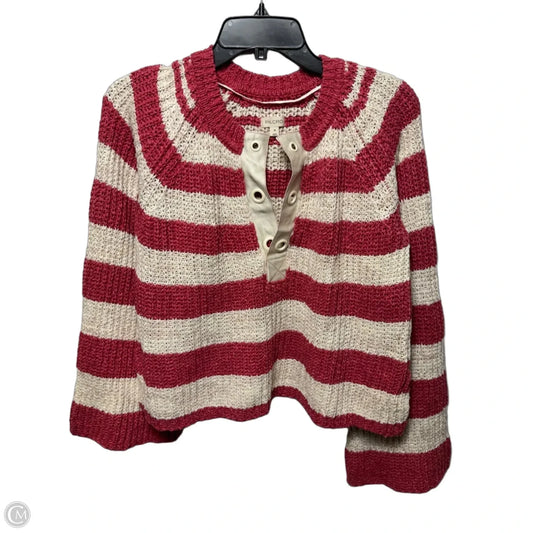 Sweater By Pilcro In Striped Pattern, Size: M