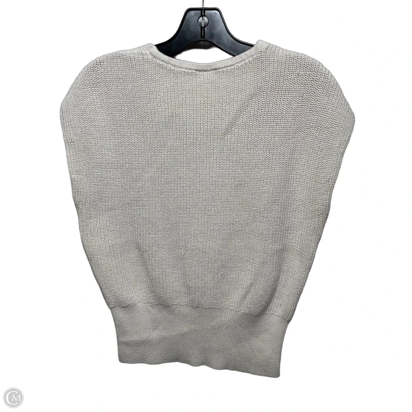 Vest Sweater By Ann Taylor In Cream, Size: Xs
