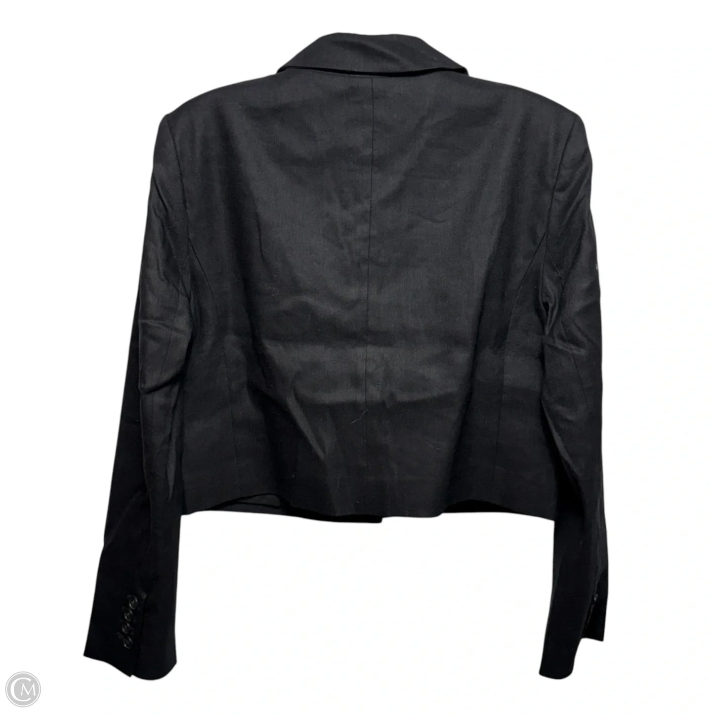 Cropped Blazer By Ann Taylor In Black, Size: 4