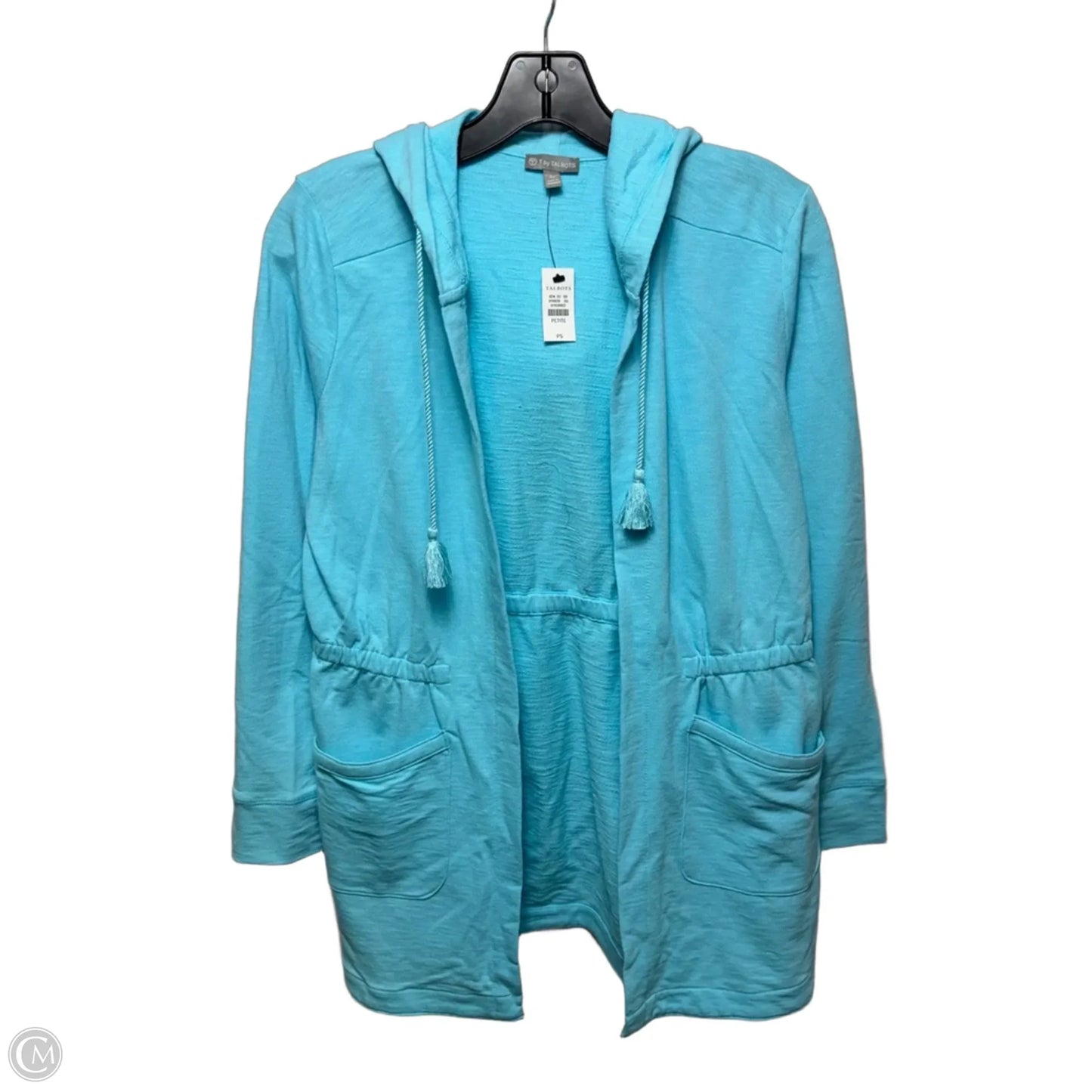 Swim Coverup / Cardigan By Talbots In Blue, Size: Sp