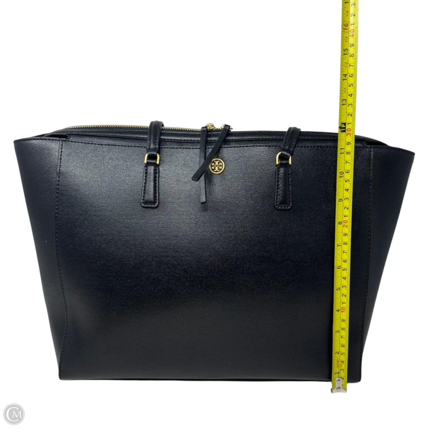 Robinson Zip Tote Designer By Tory Burch, Size: Large