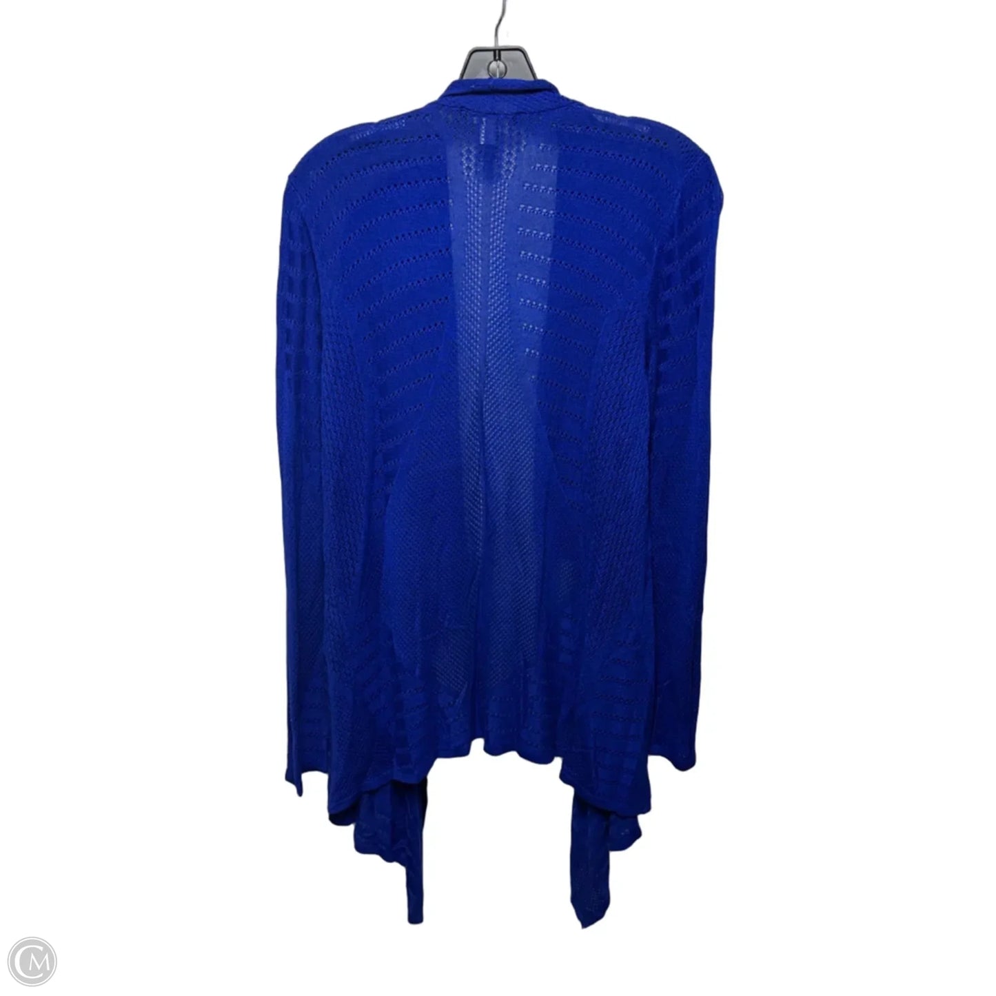 Sweater Cardigan By Inc In Blue, Size: S