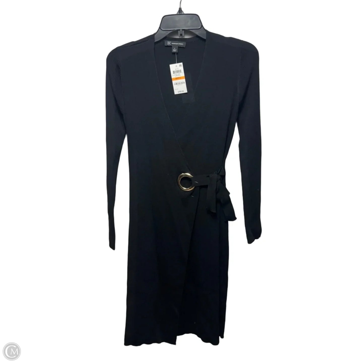 Dress Casual Midi By Inc In Black, Size: S