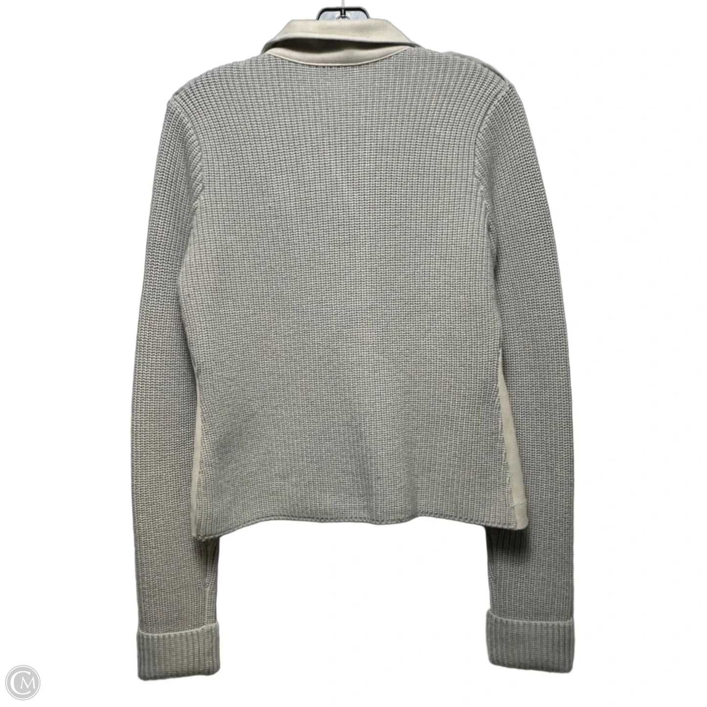 Wool Jacket Moto By Lola & Sophie In Cream, Size: S