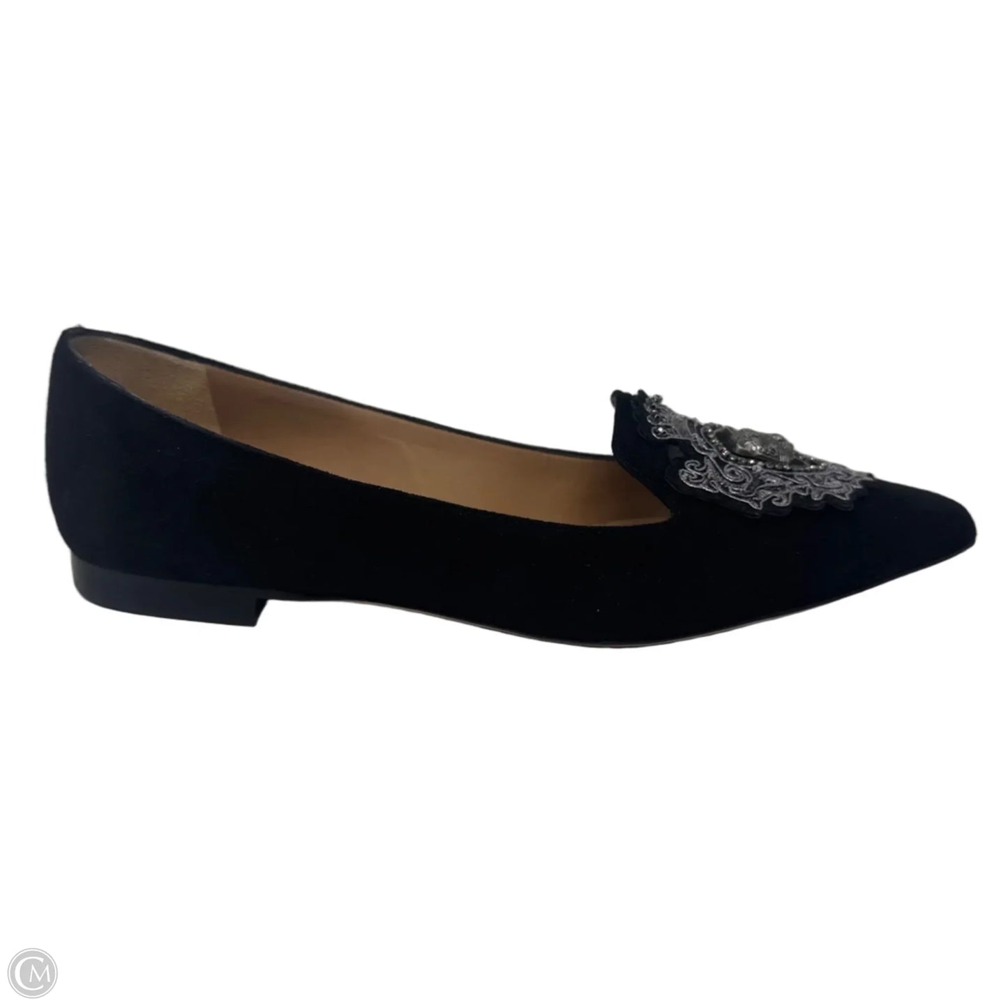 Panther Crest Shoes Flats By Jet Set Paris In Black, Size: 7.5