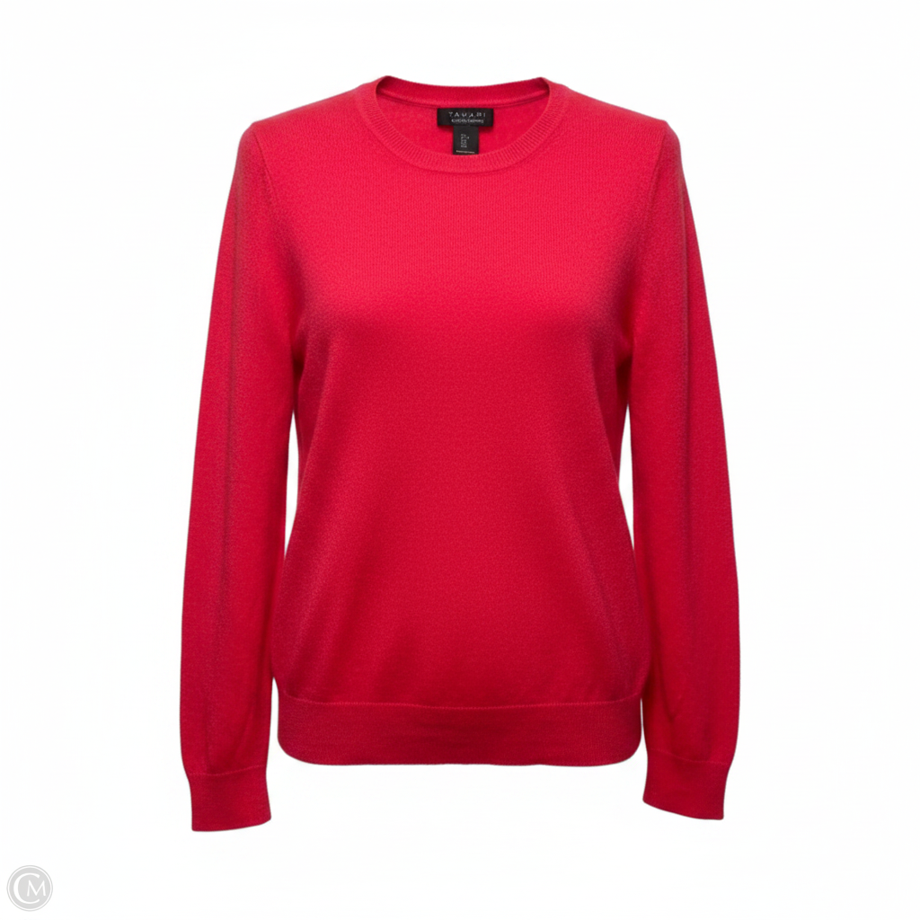 Sweater Cashmere By Tahari In Coral, Size: L