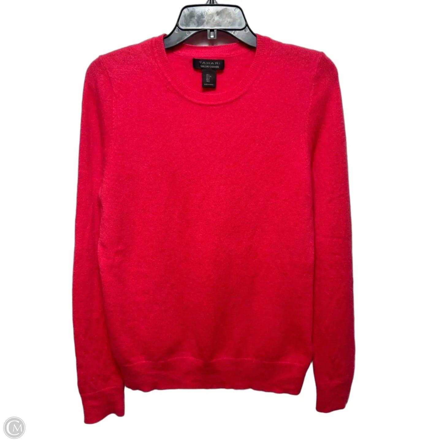 Sweater Cashmere By Tahari In Coral, Size: L