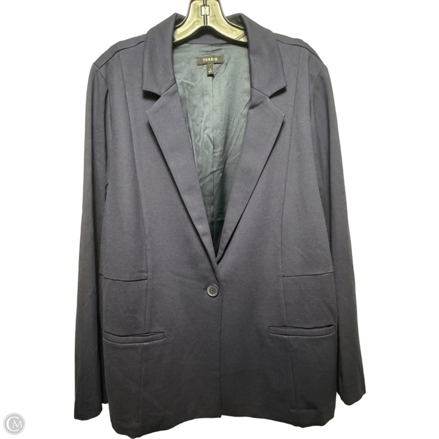 Blazer By Torrid In Navy, Size: 3x