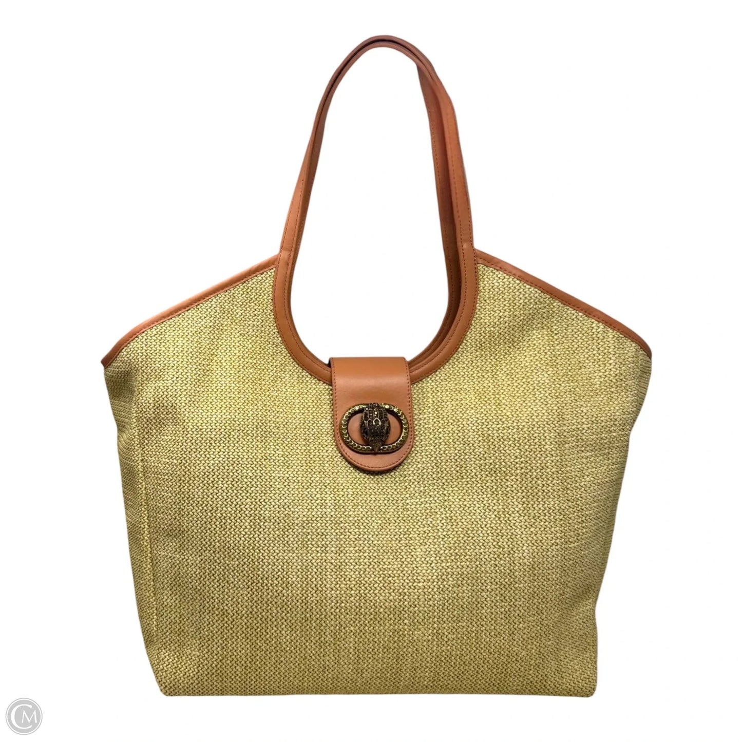 Chelsea Woven Tote Designer By Kurt Geiger, Size: Large