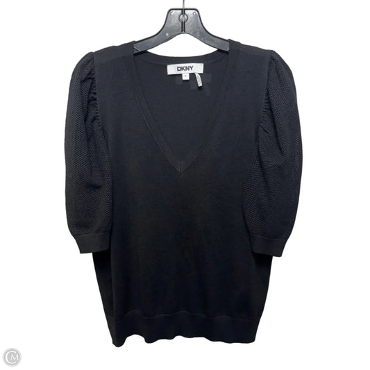 Sweater By Dkny In Black, Size: Xl