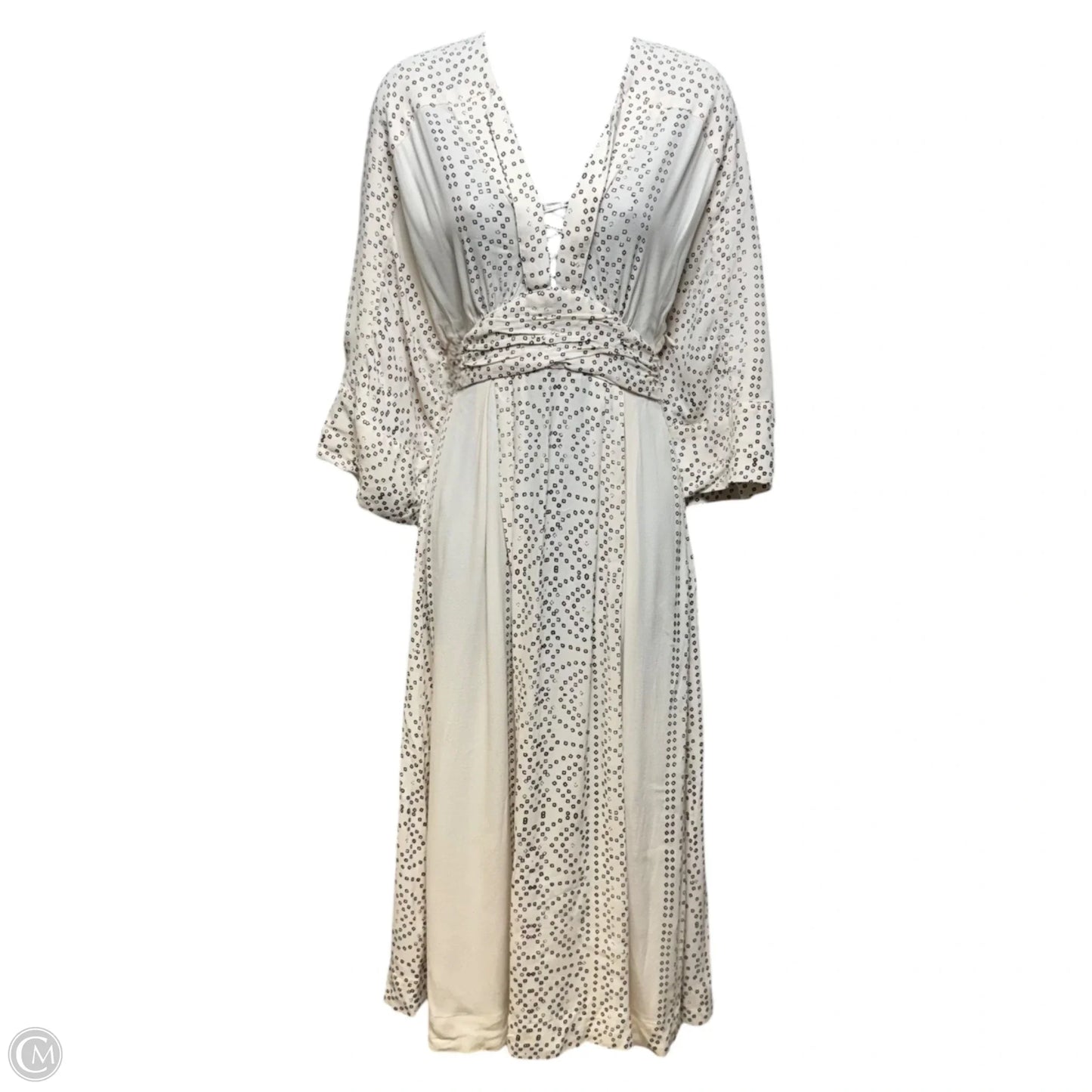 Modern Kimono Maxi Dress By Free People In Cream, Size: 0