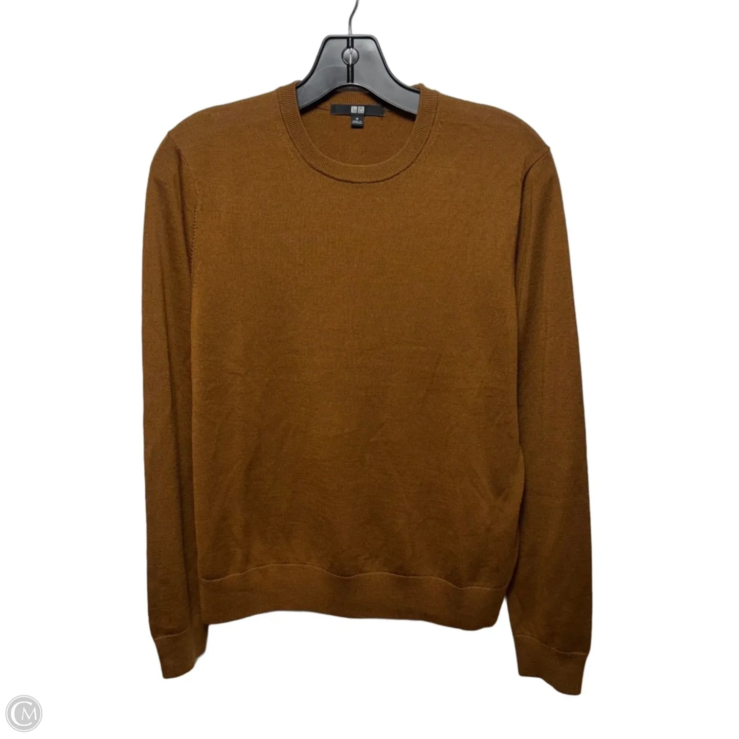 Wool Sweater By Uniqlo In Brown, Size: M