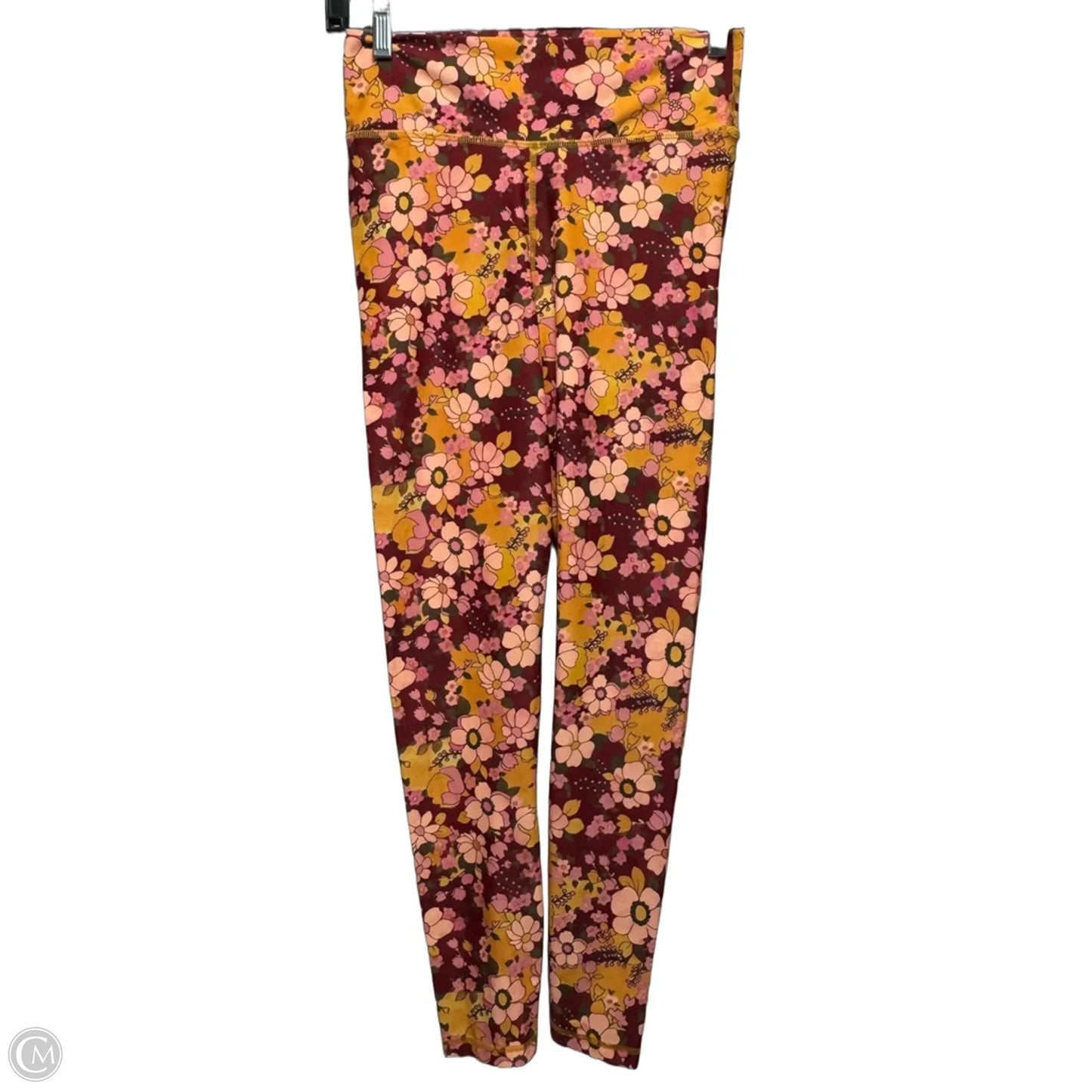 Athletic Leggings By The Upside In Floral Print, Size: 8