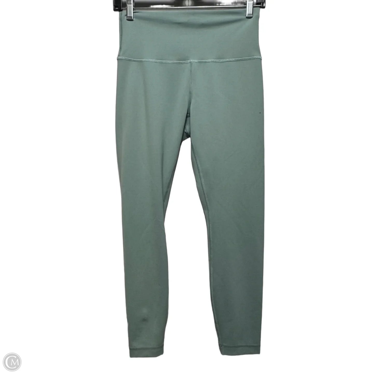 Athletic Leggings By Lululemon In Aqua, Size: 8