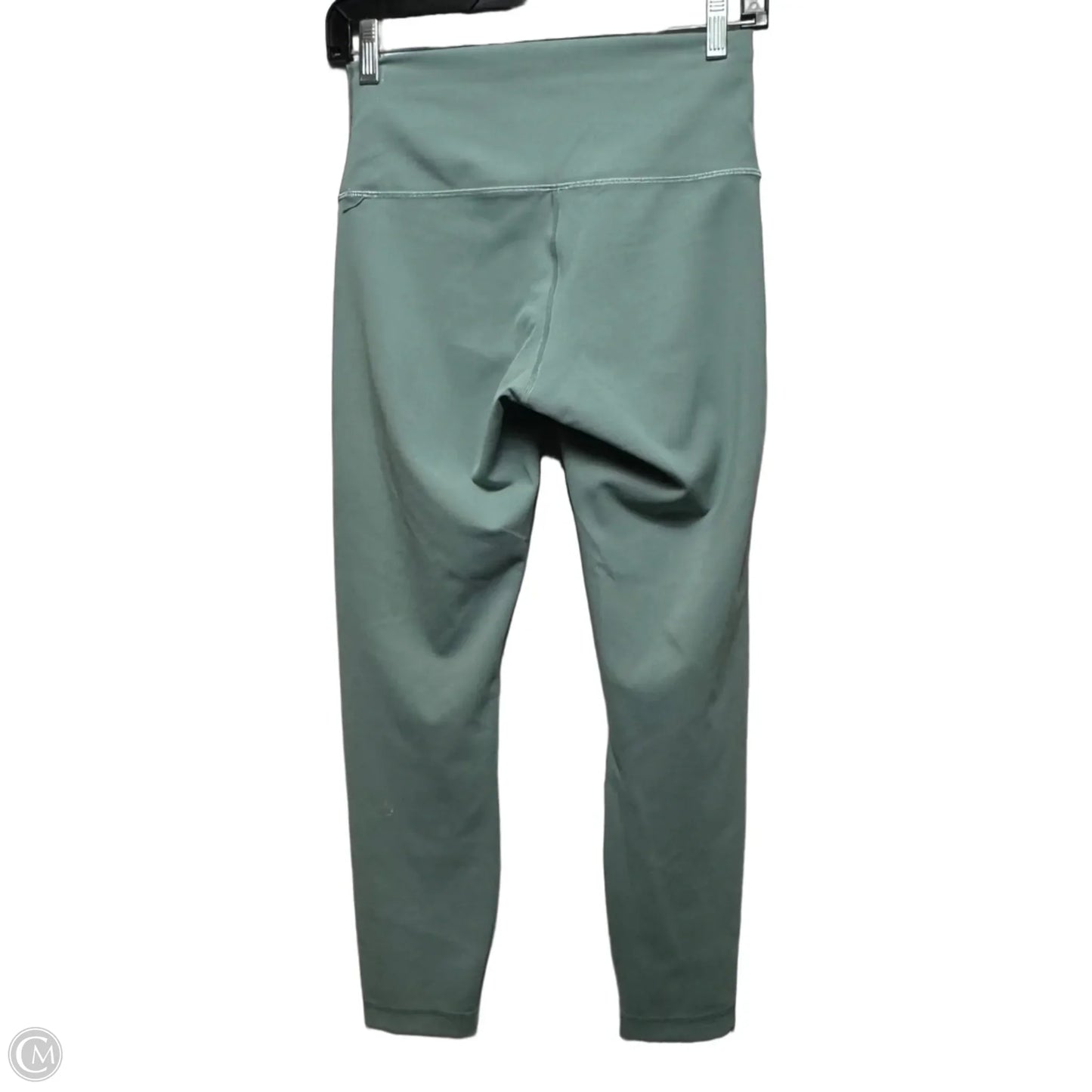 Athletic Leggings By Lululemon In Aqua, Size: 8