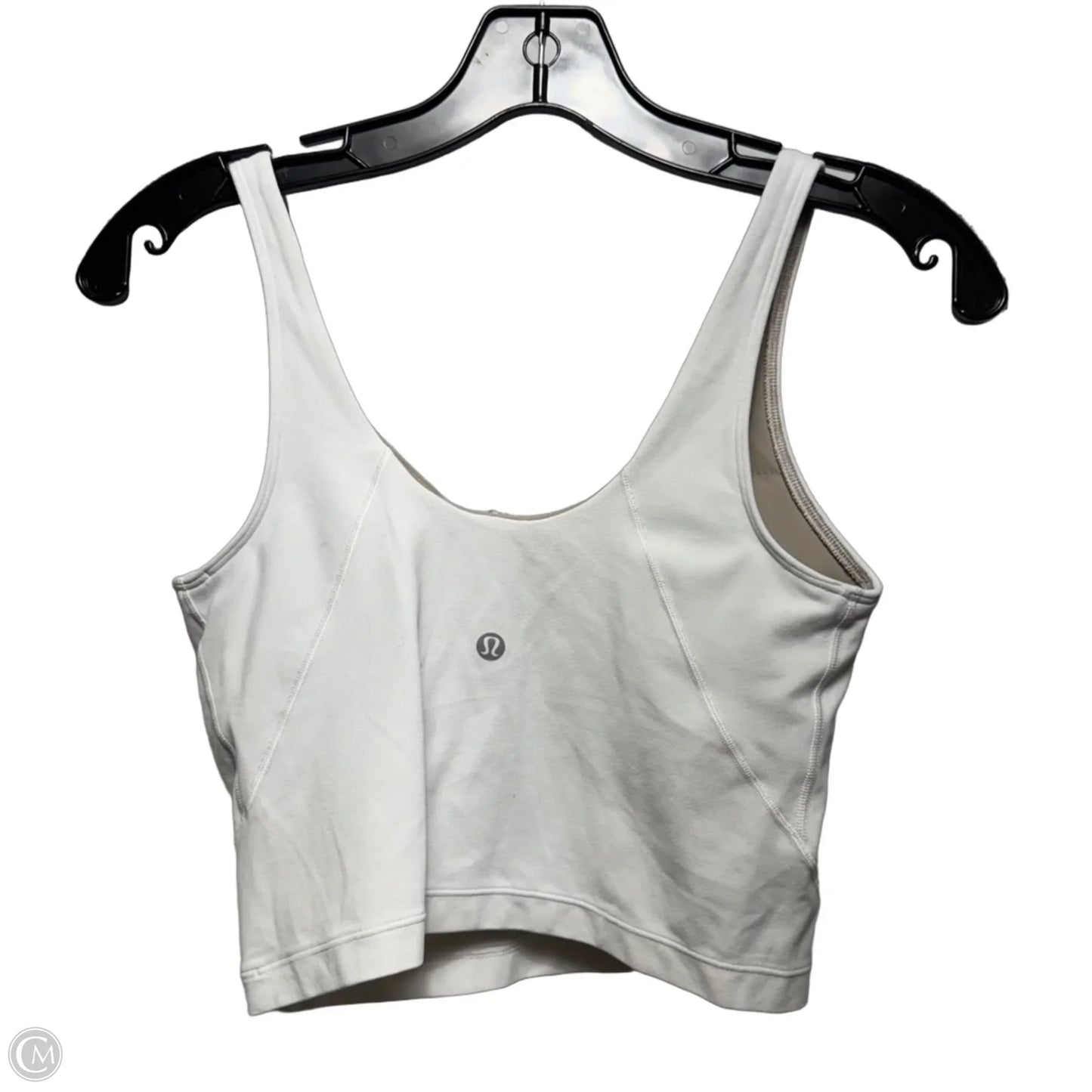 Athletic Bra By Lululemon In White, Size: 6