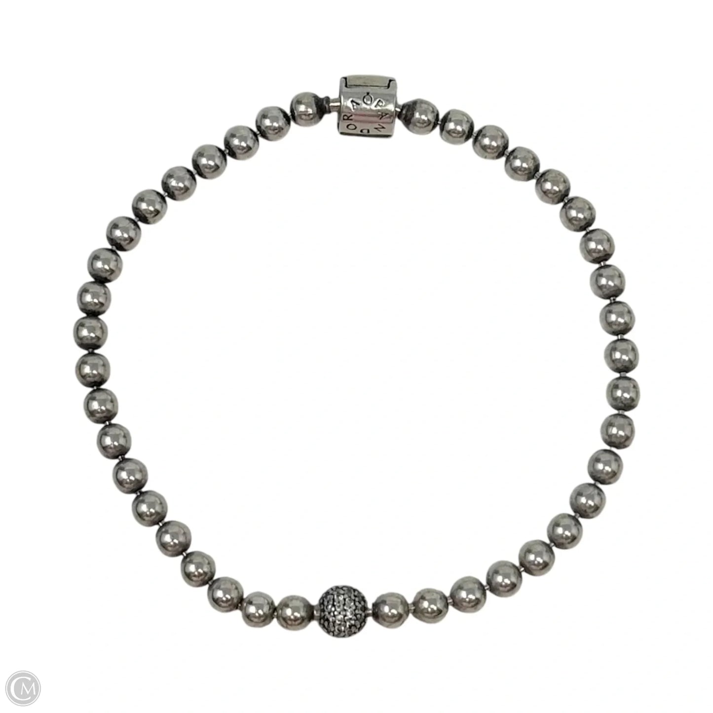 Beads and Pavé Bracelet Sterling Silver By Pandora