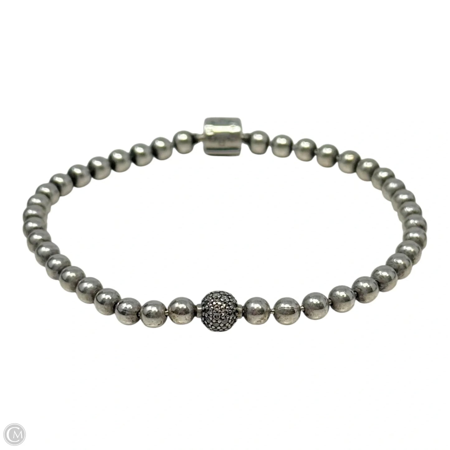 Beads and Pavé Bracelet Sterling Silver By Pandora