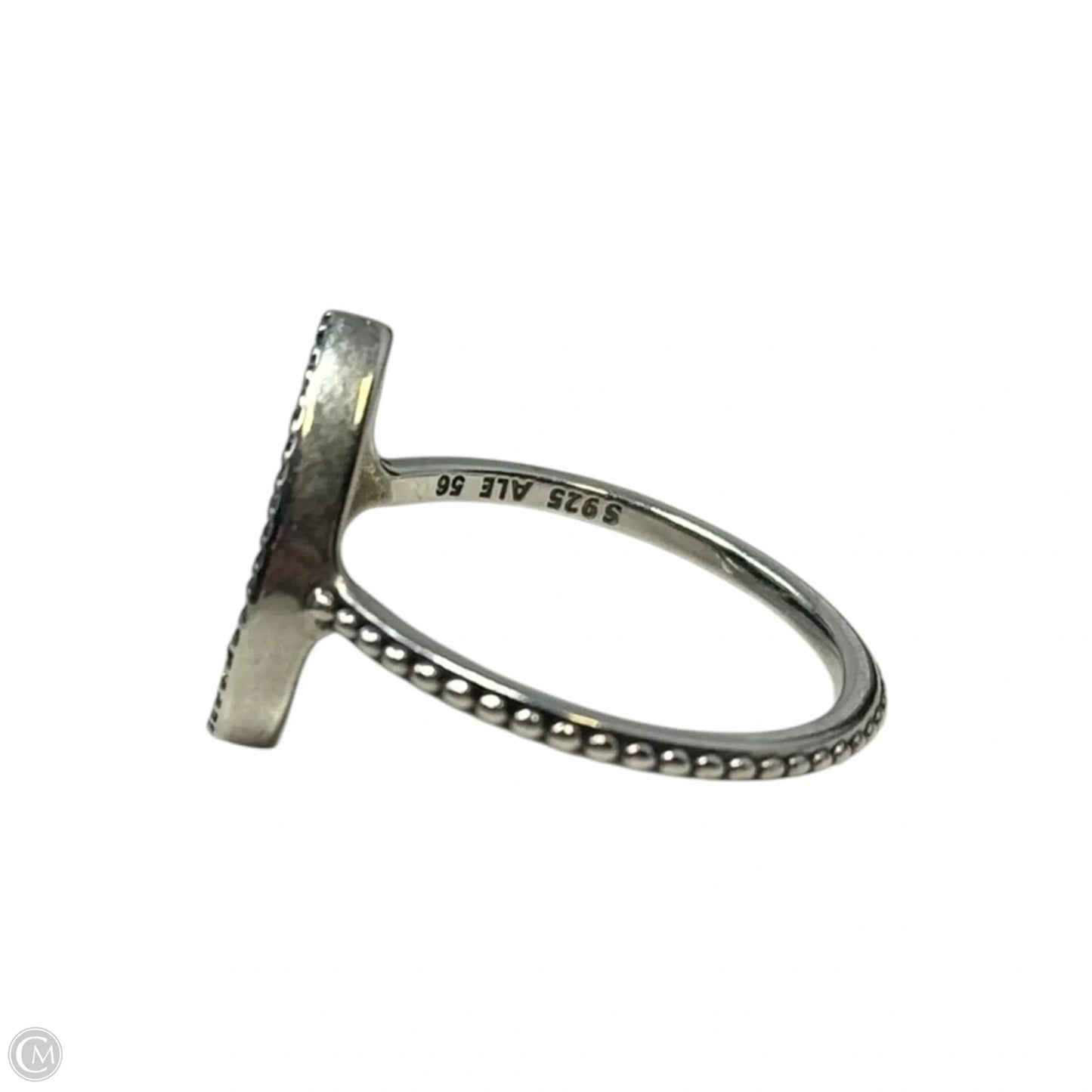 Teardrop CZ Ring Sterling Silver By Pandora, Size: 7.5
