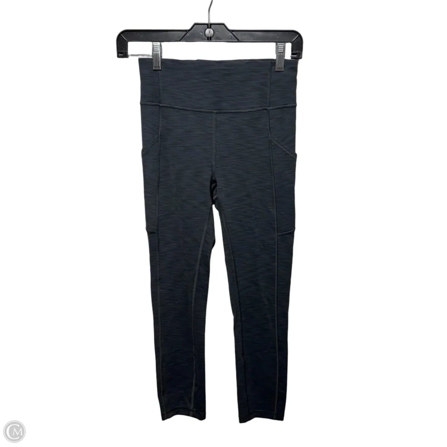 Athletic Leggings By Lululemon In Grey, Size: 4