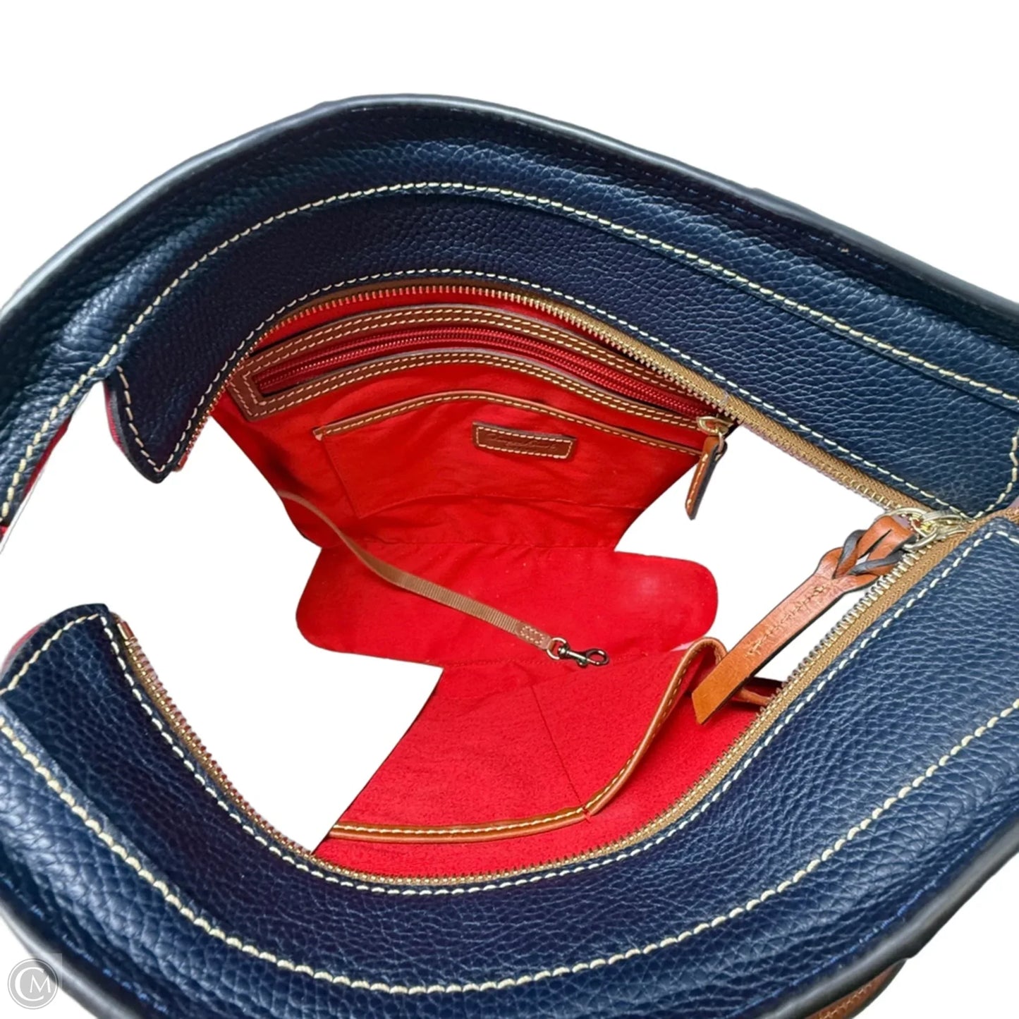Pebble Grain Charlotte Tote Designer By Dooney And Bourke, Size: Medium
