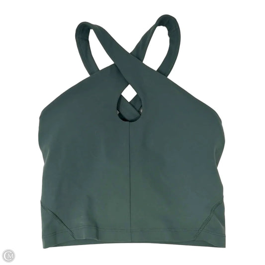 Athletic Bra By Lululemon In Green, Size: 2