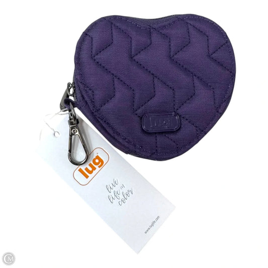 Heart Pouch Coin Purse By Lug, Size: Medium