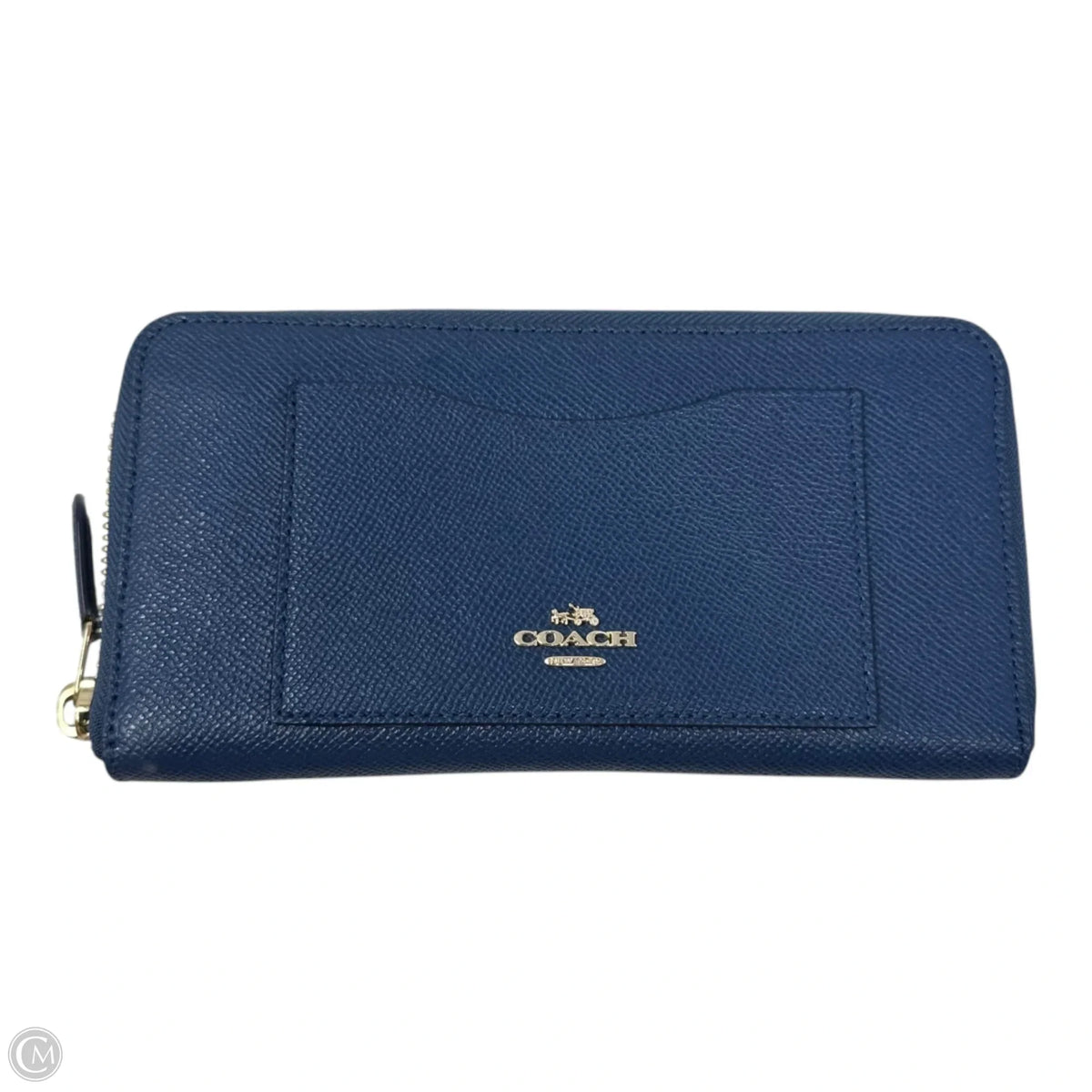 Crossgrain Zip Wallet Designer By Coach, Size: Medium
