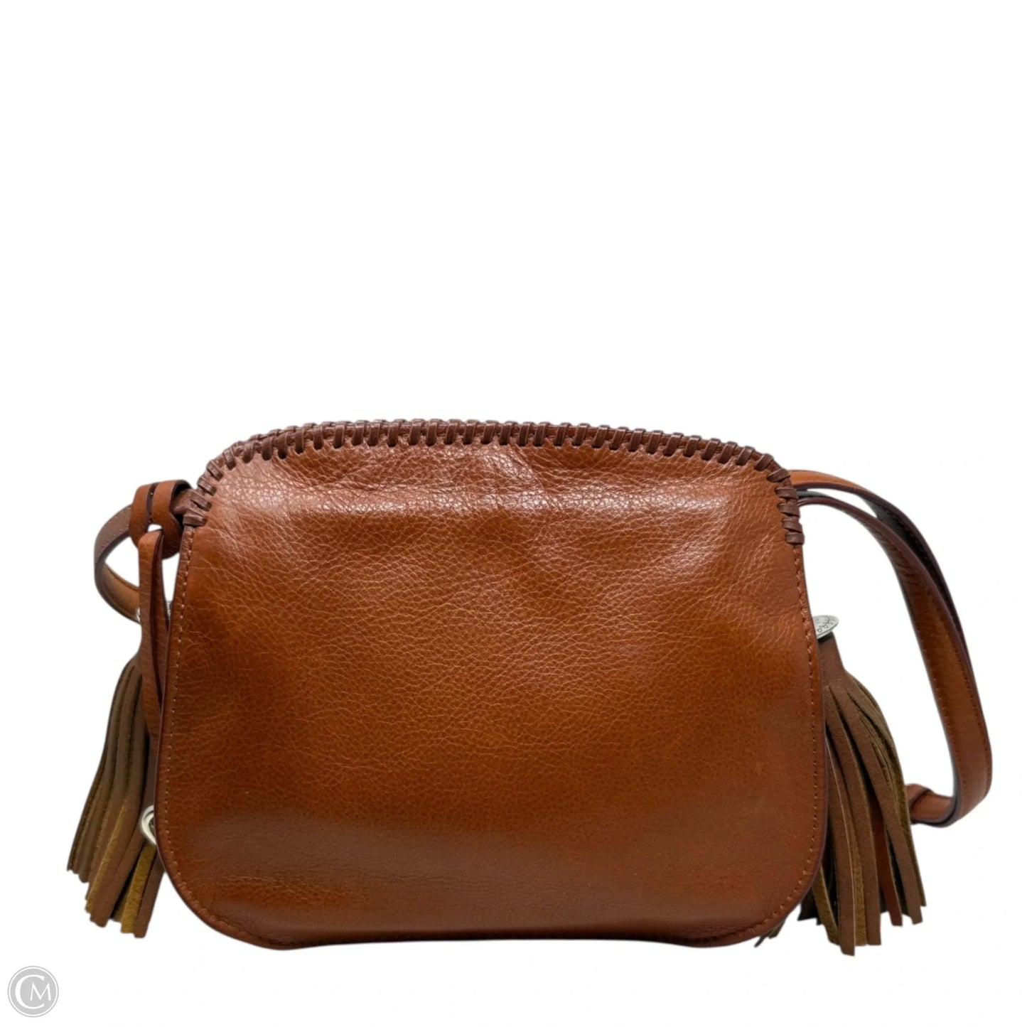 Chica Tassel Leather Shoulder Bag By Brighton, Size: Small