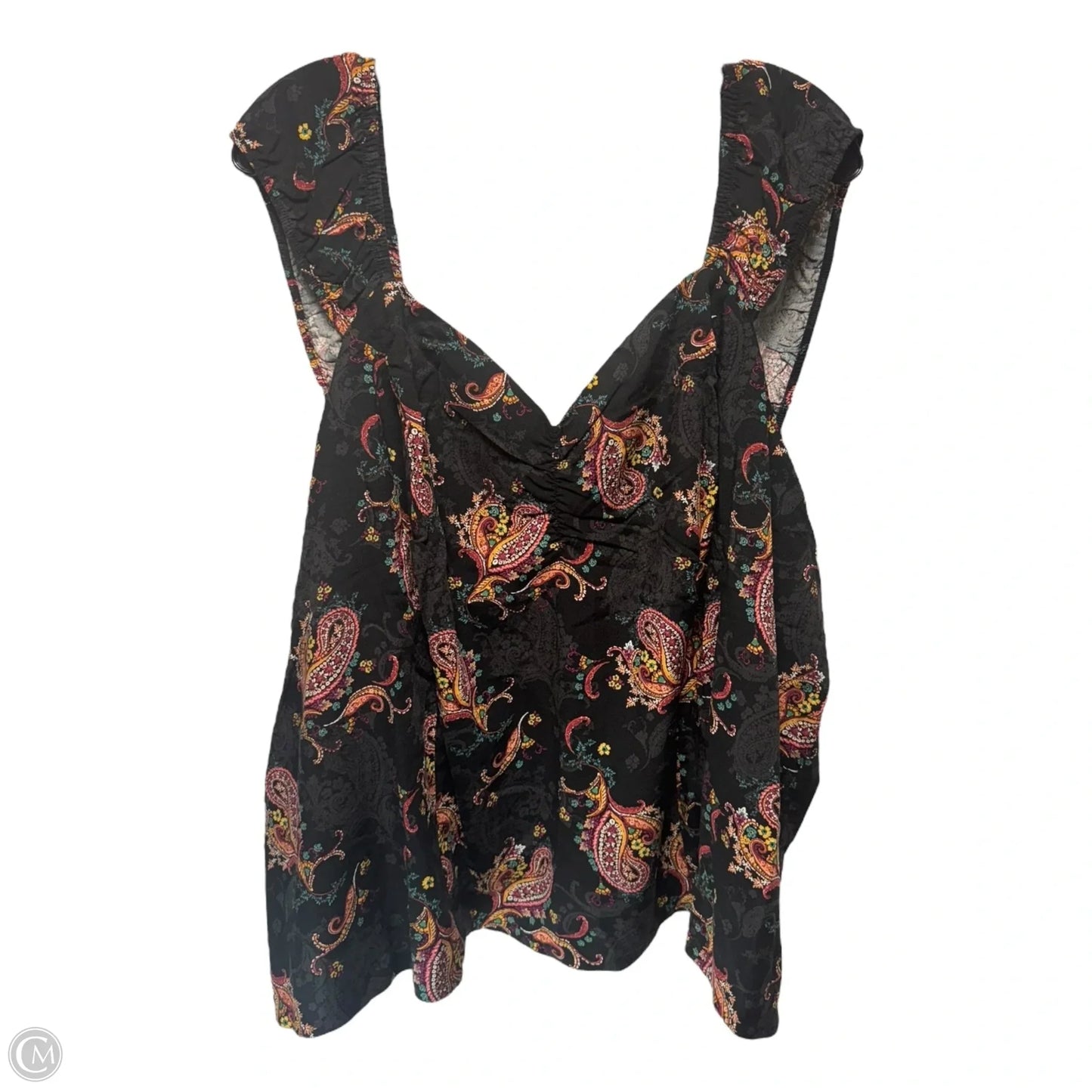 Top Sleeveless By Torrid In Paisley Print, Size: 6