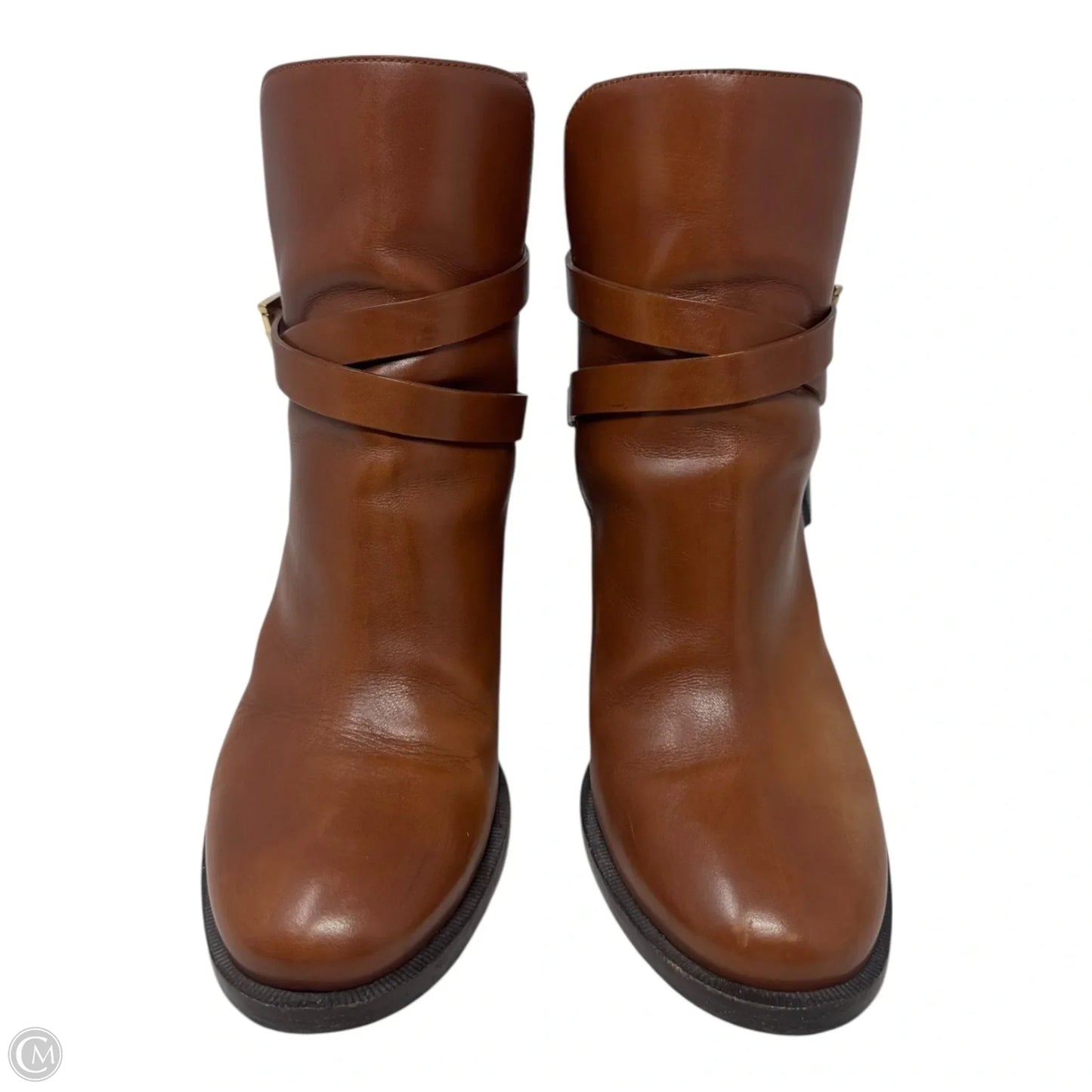 Lady Antique Boots Ankle Heels By Fratelli Rossetti In Brown, Size: 7