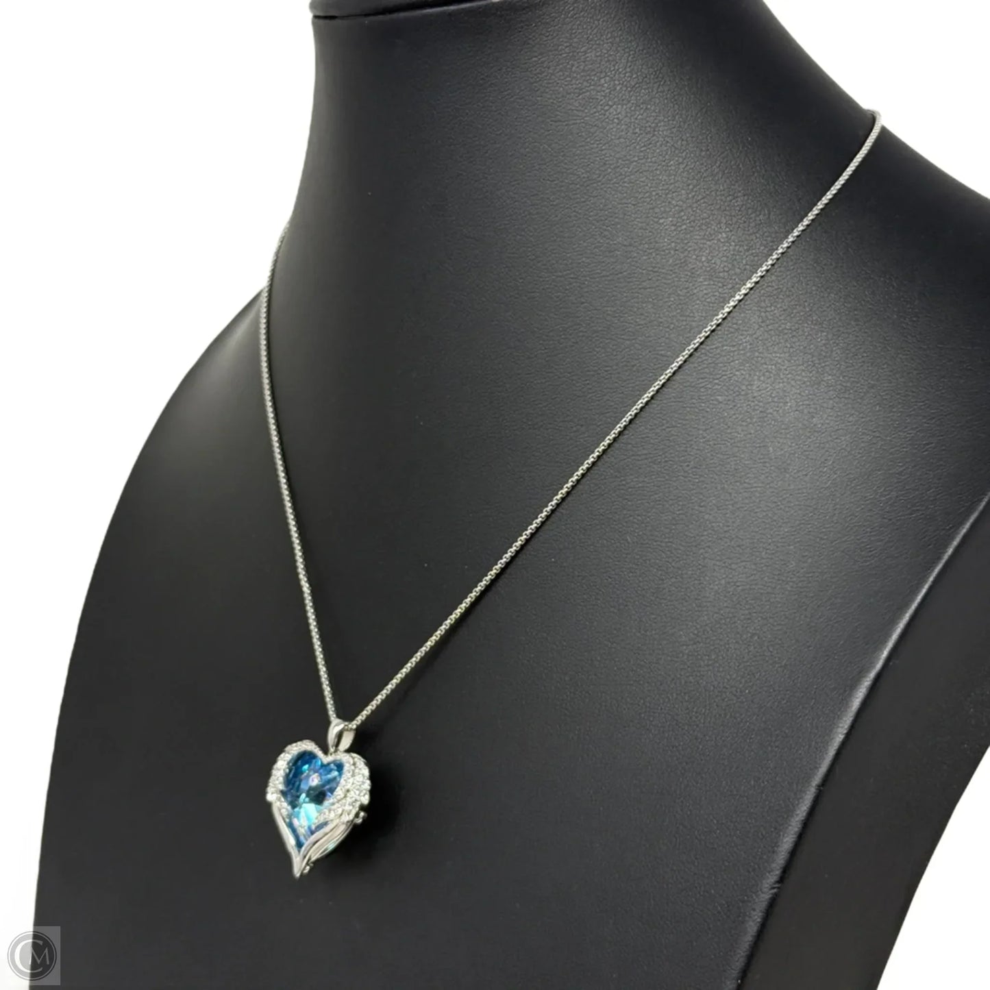 Heart of The Ocean Swarovski Crystal Pendant Necklace
