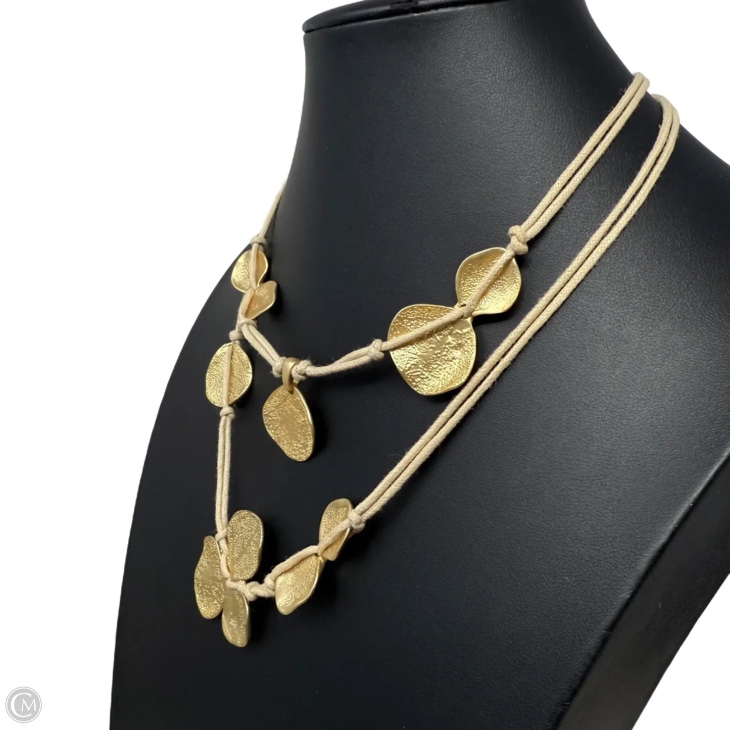 Double Layer Floral Charms Necklace By Chico’s