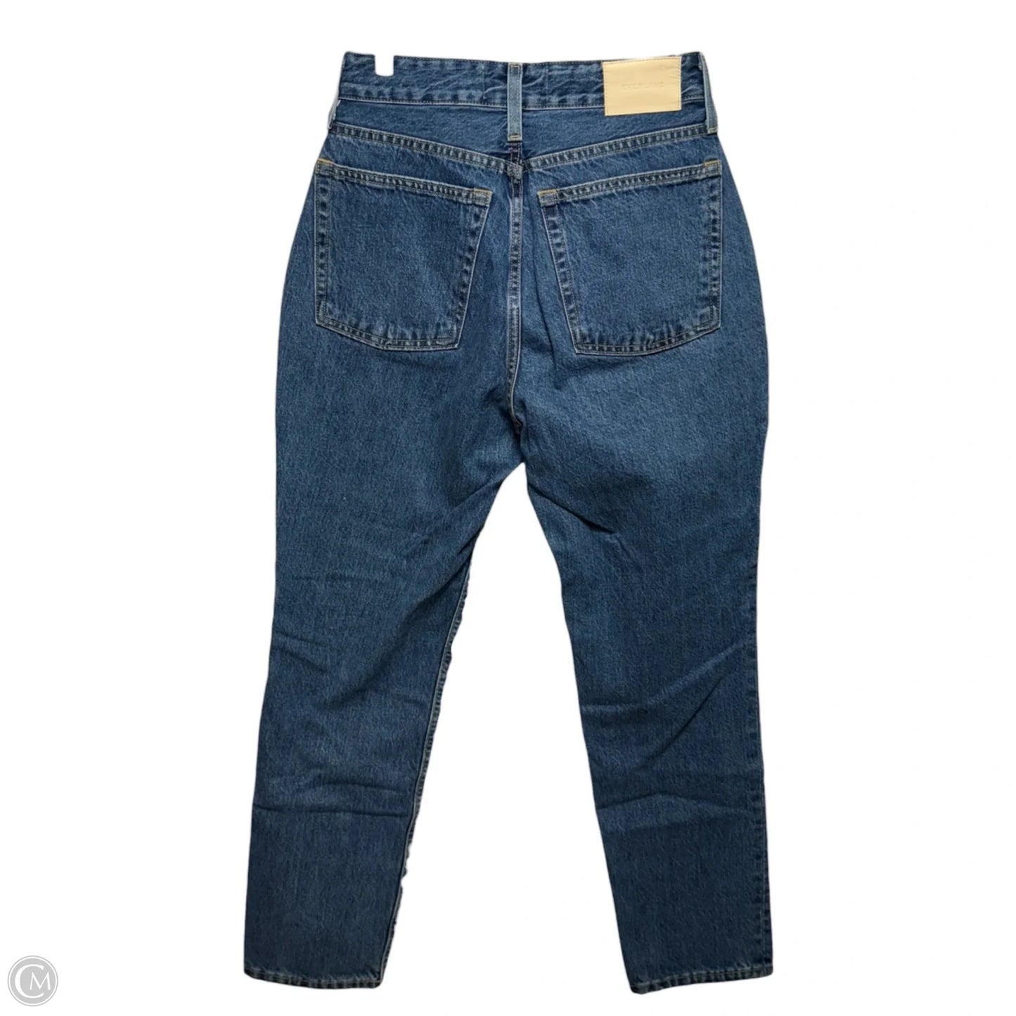 The Curvy 90’s Cheeky Straight Jeans By Everlane In Blue Denim, Size: 4