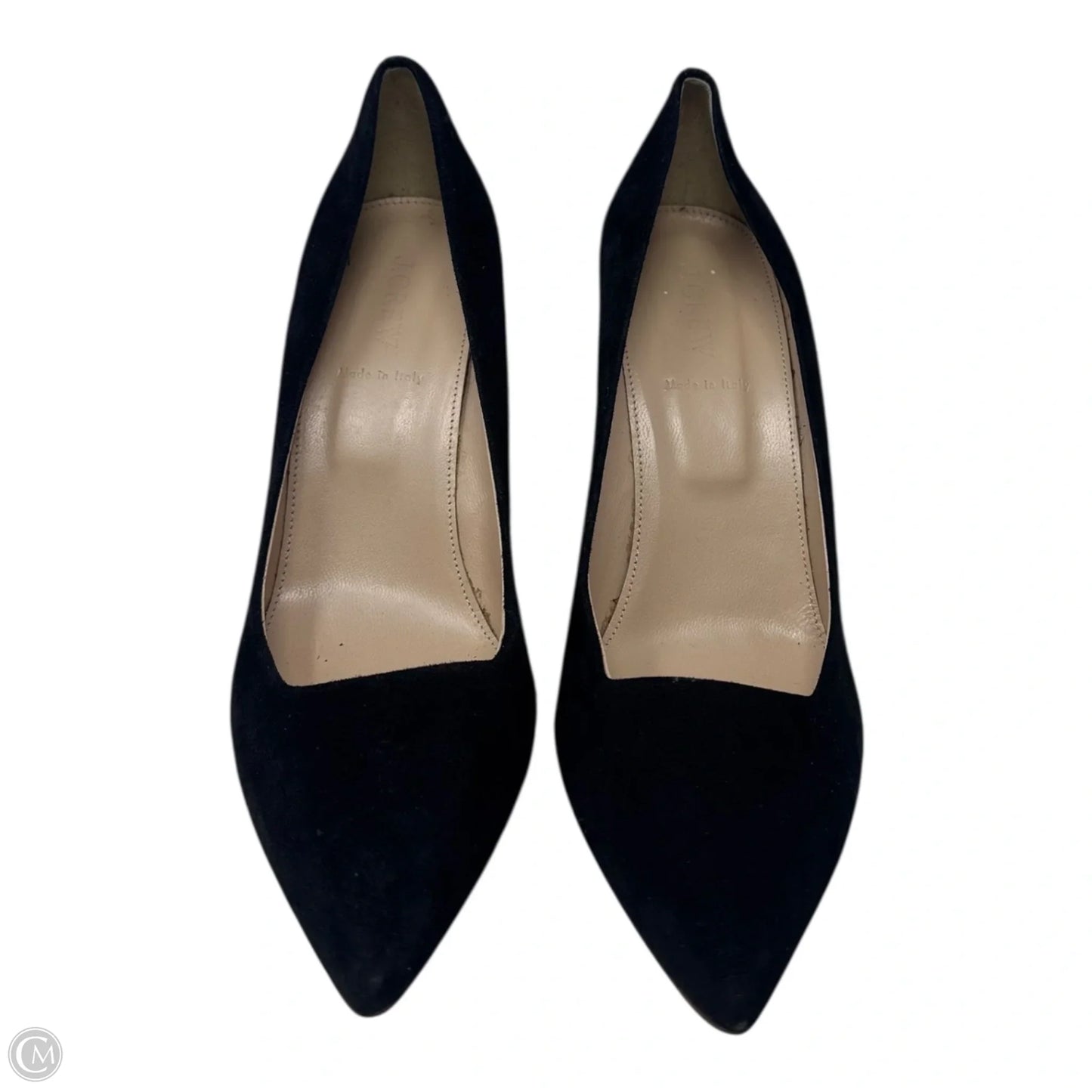 Suede Tortoiseshell Shoes Heels Block By J. Crew In Black & Brown, Size: 9.5