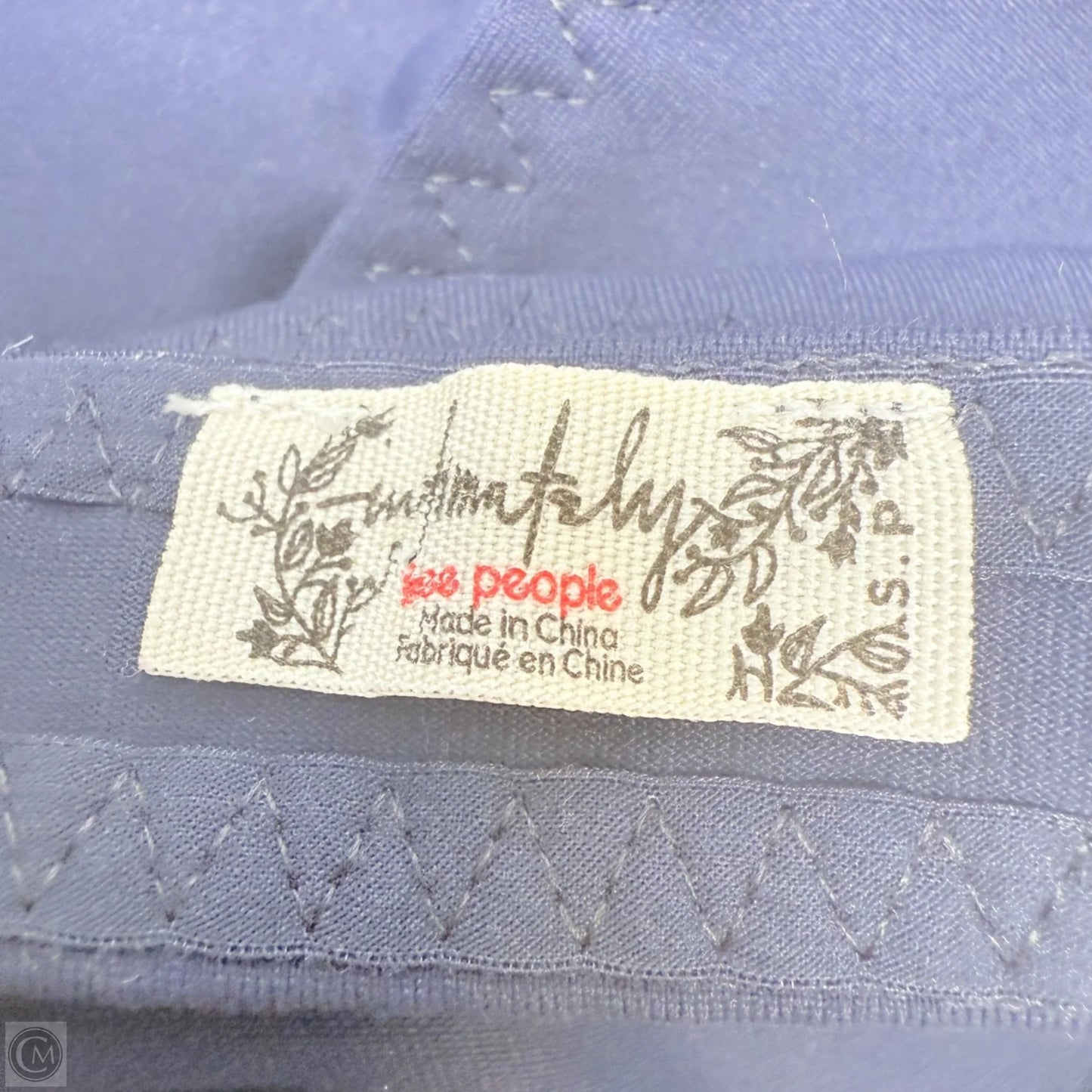 Top Sleeveless By Free People In Navy, Size: S