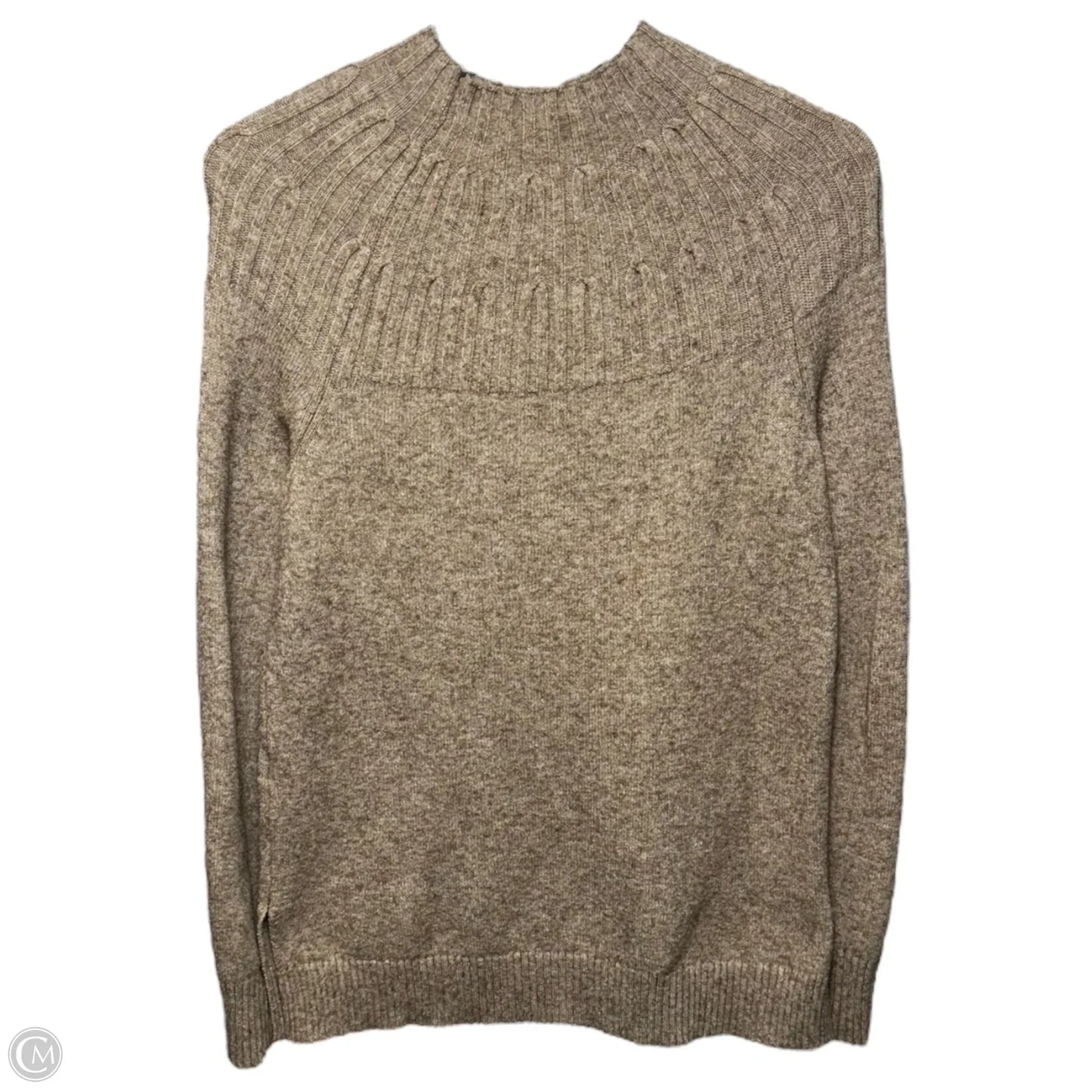 Sweater By Anthropologie In Tan, Size: Xs