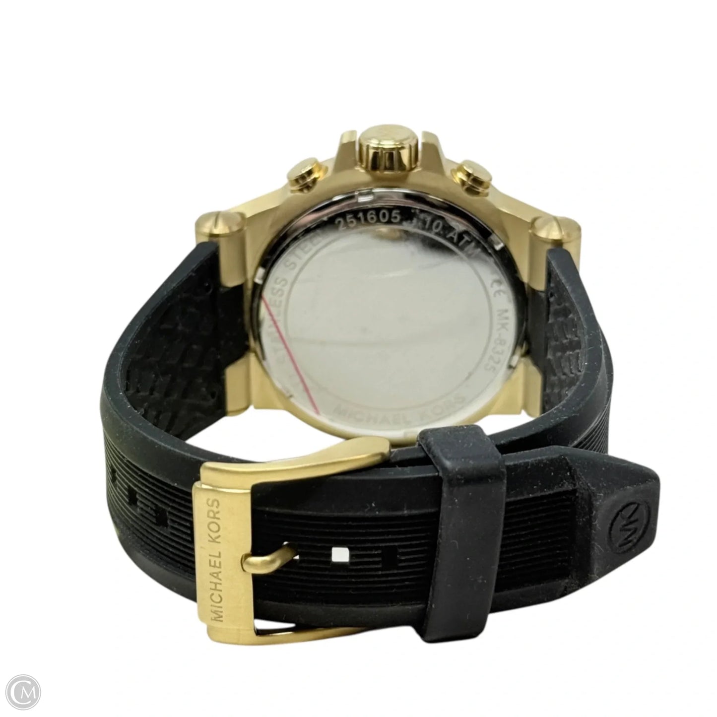 Dylan MK8325 Silicone Band Watch  By Michael By Michael Kors