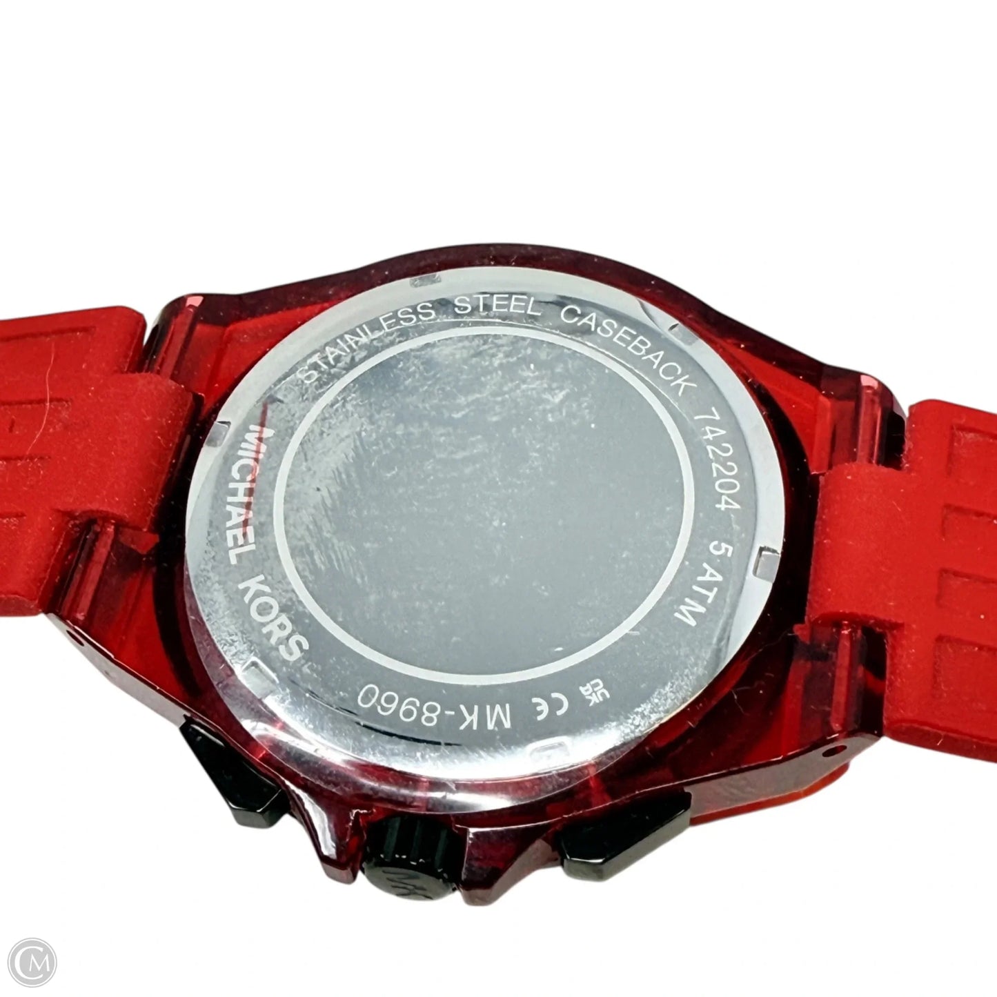 Lennox MK8960 Silicone Band Watch By Michael By Michael Kors