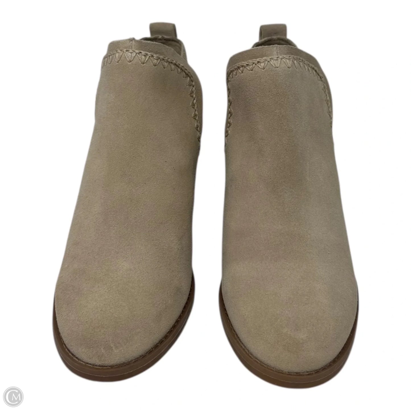 Boots Ankle Wedge By Toms In Animal Print, Size: 7