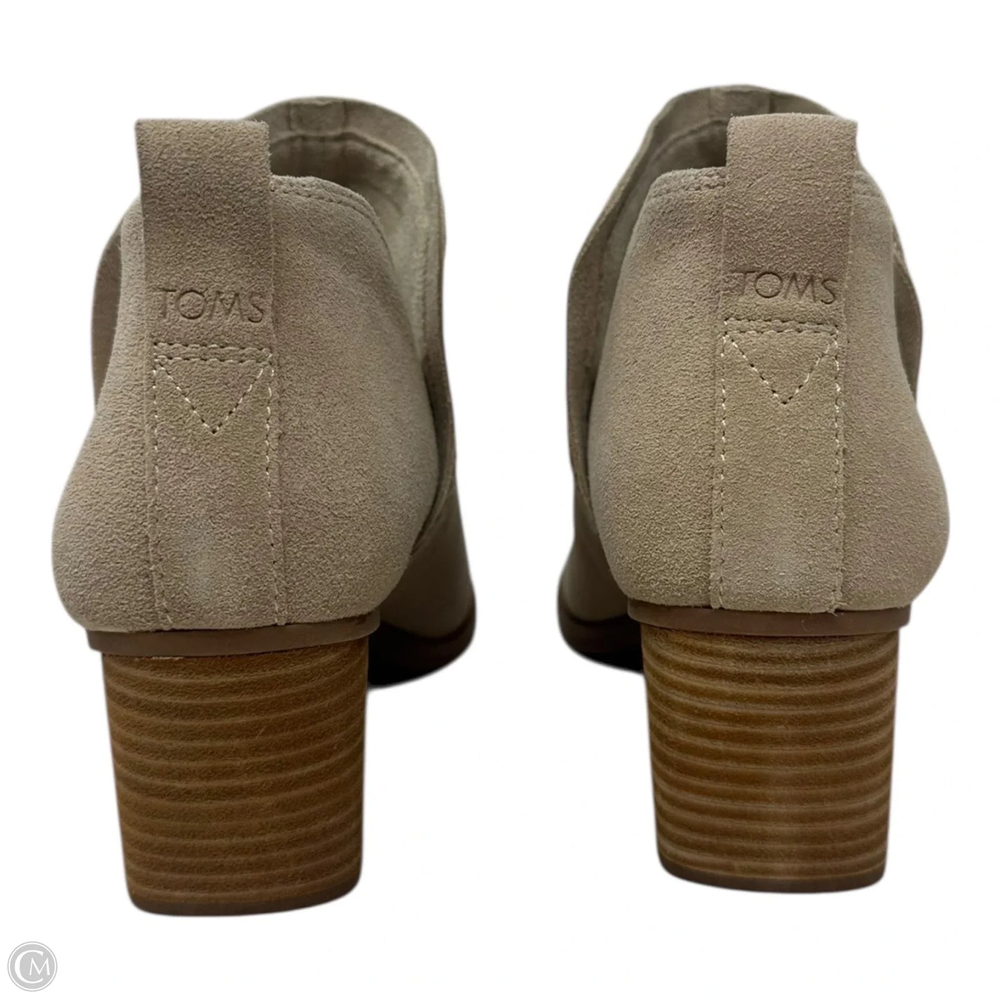 Boots Ankle Wedge By Toms In Animal Print, Size: 7