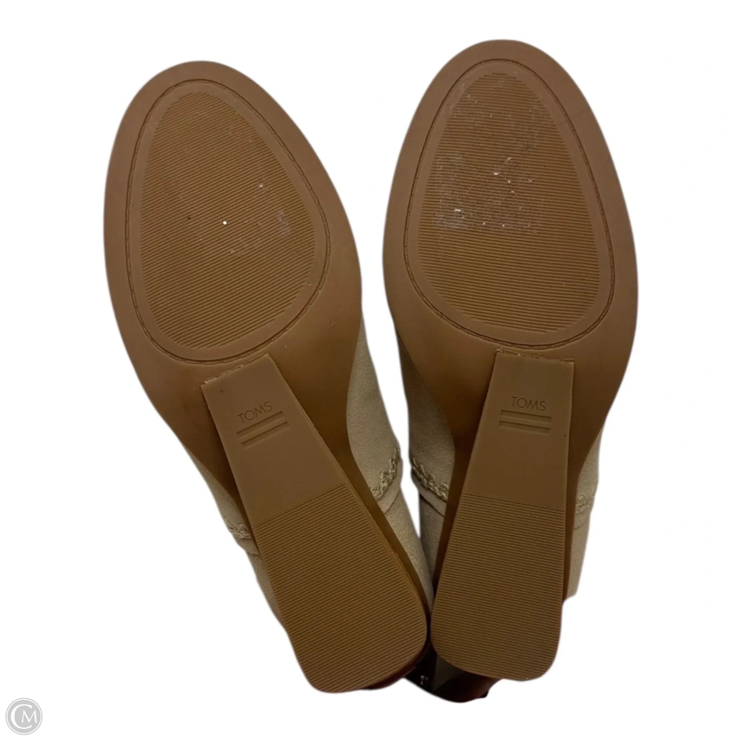 Boots Ankle Wedge By Toms In Animal Print, Size: 7