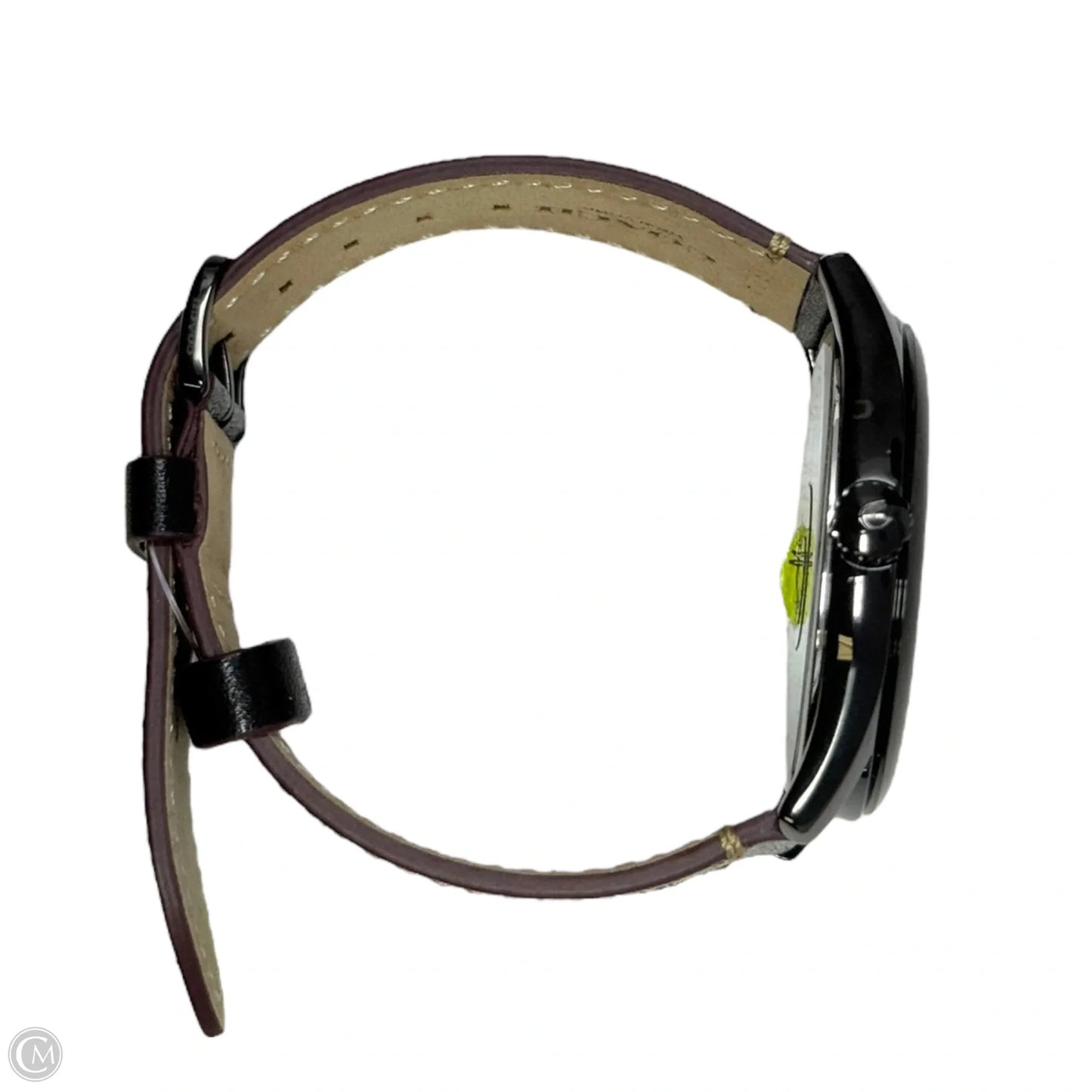 Preston Black Dial Watch By Coach