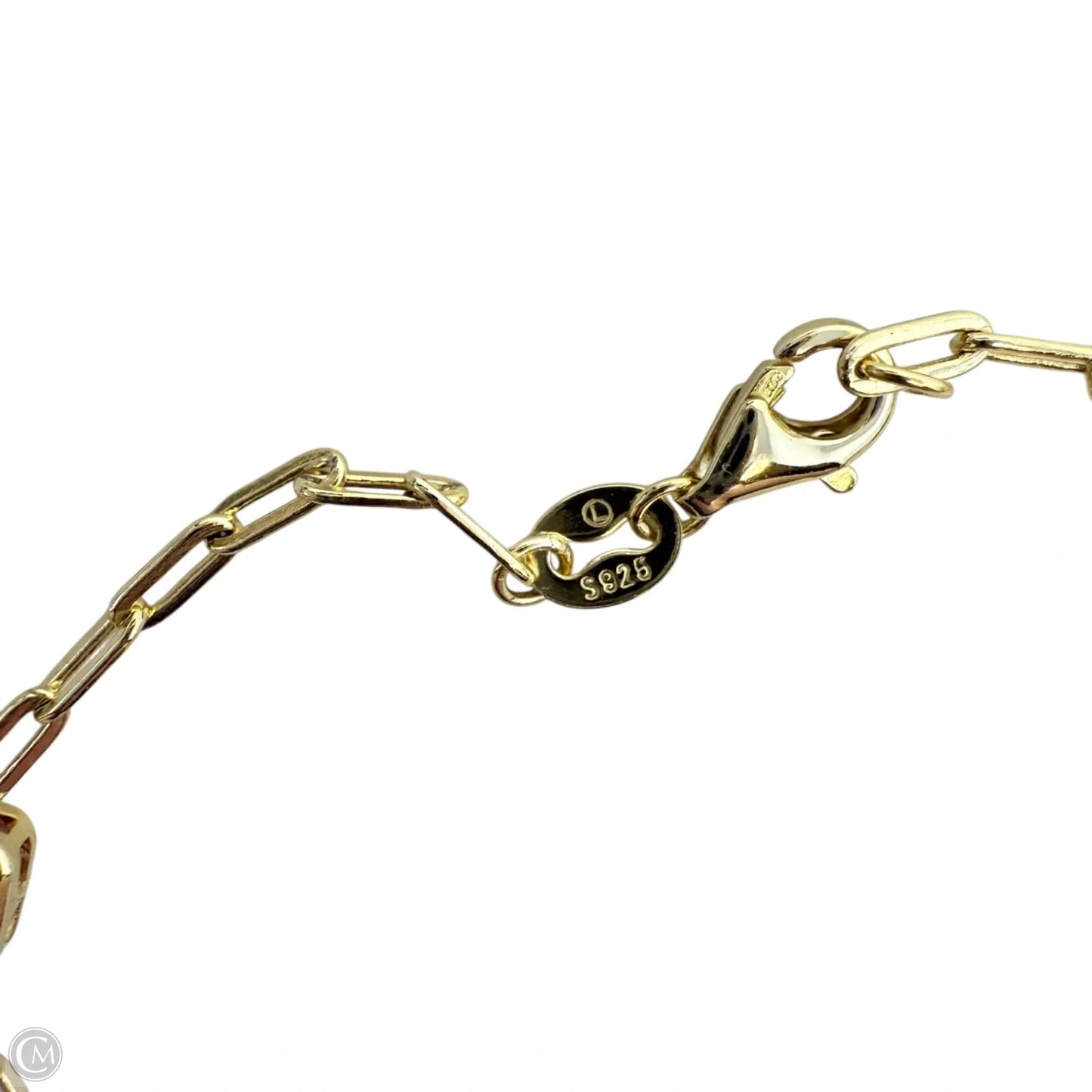 Gold Over Sterling Silver Ruby CZ Tennis Bracelet