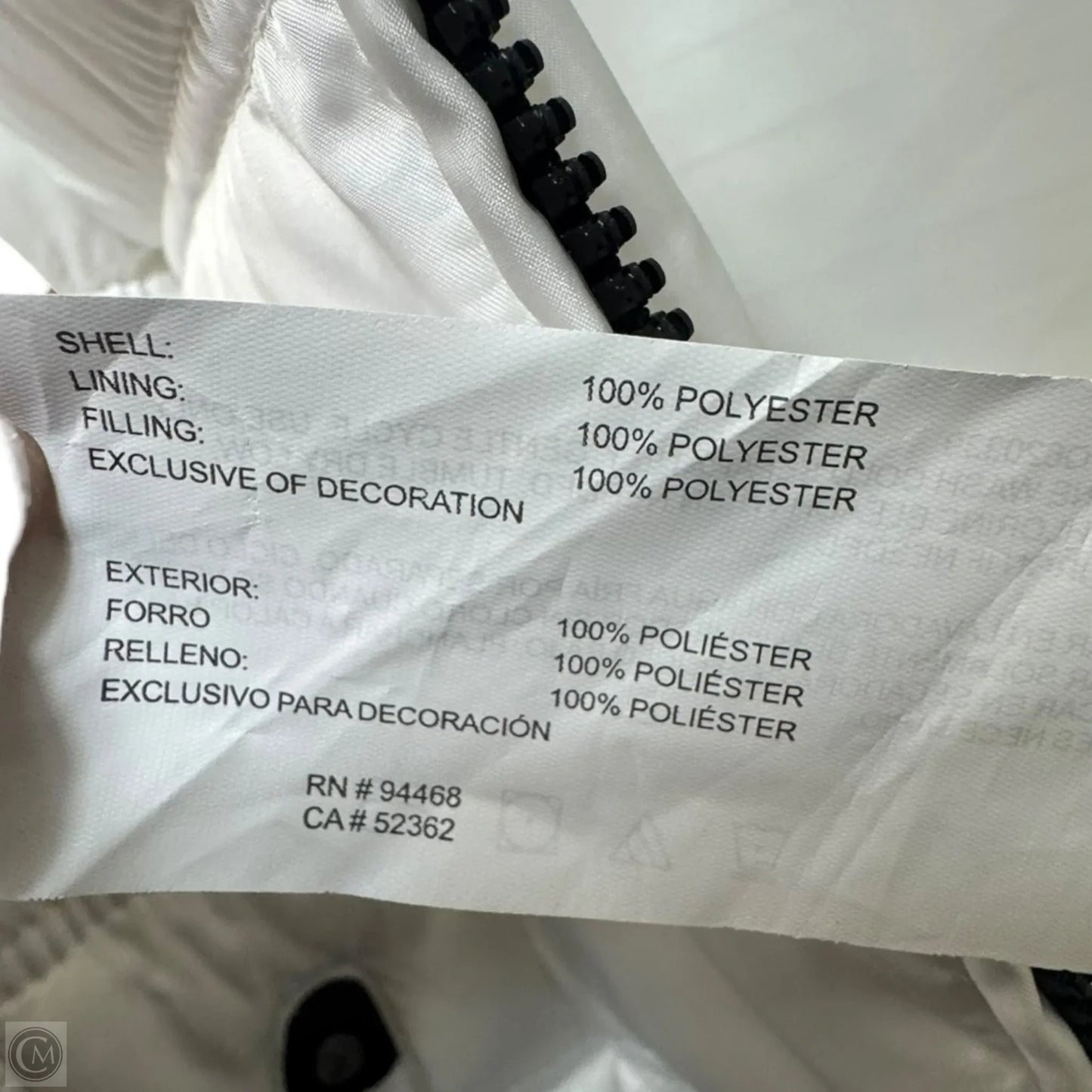 Jacket Puffer & Quilted By Nautica In White, Size: Xl