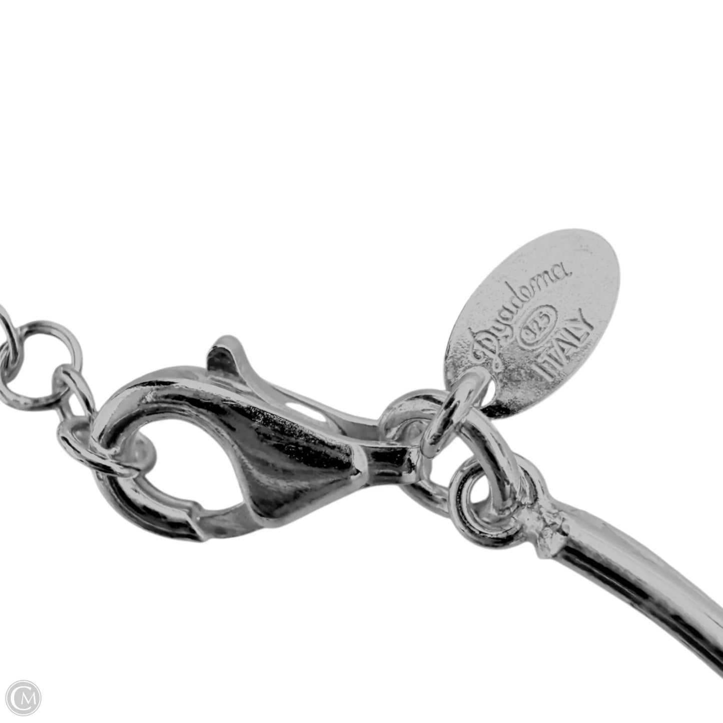 ItalianSterling Silver Love Knot Bangle Bracelet By Dyadema Italy