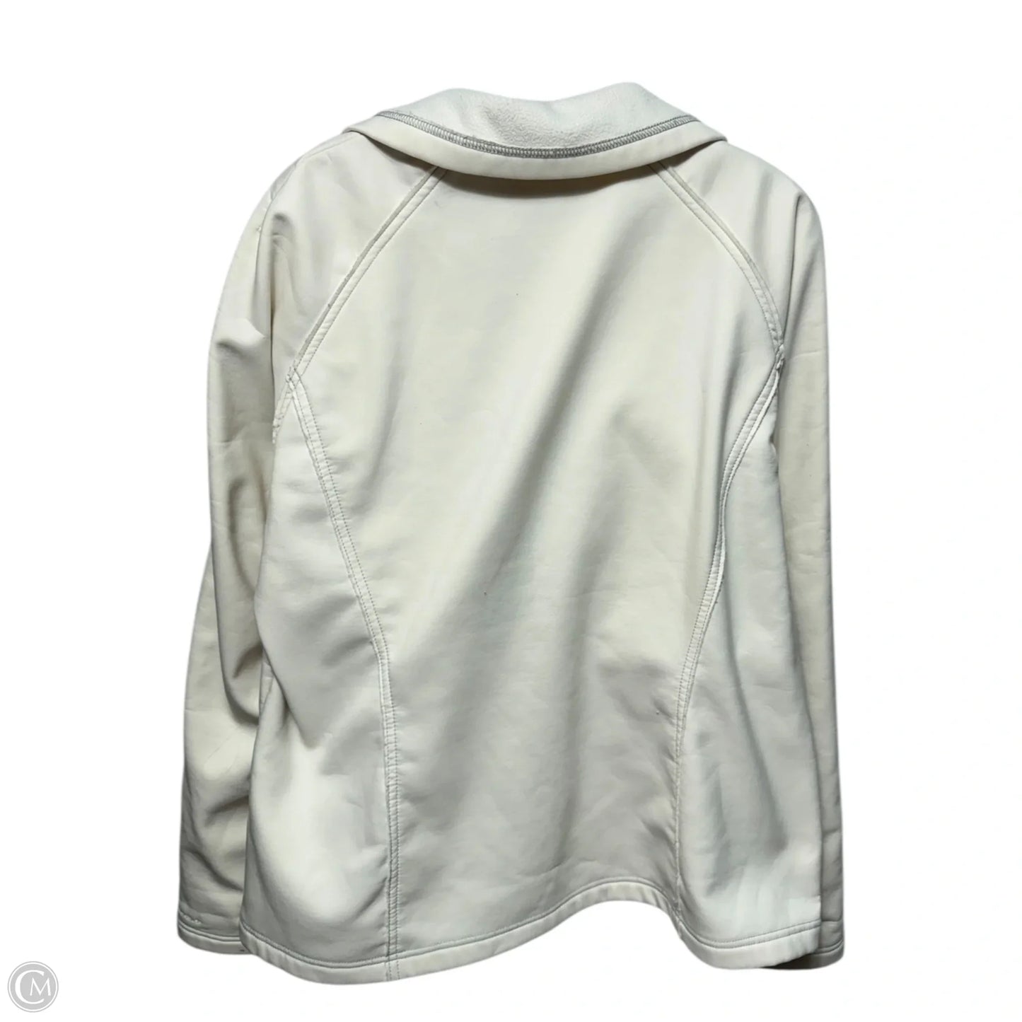 Jacket Fleece Lined By Columbia In White, Size: Xl